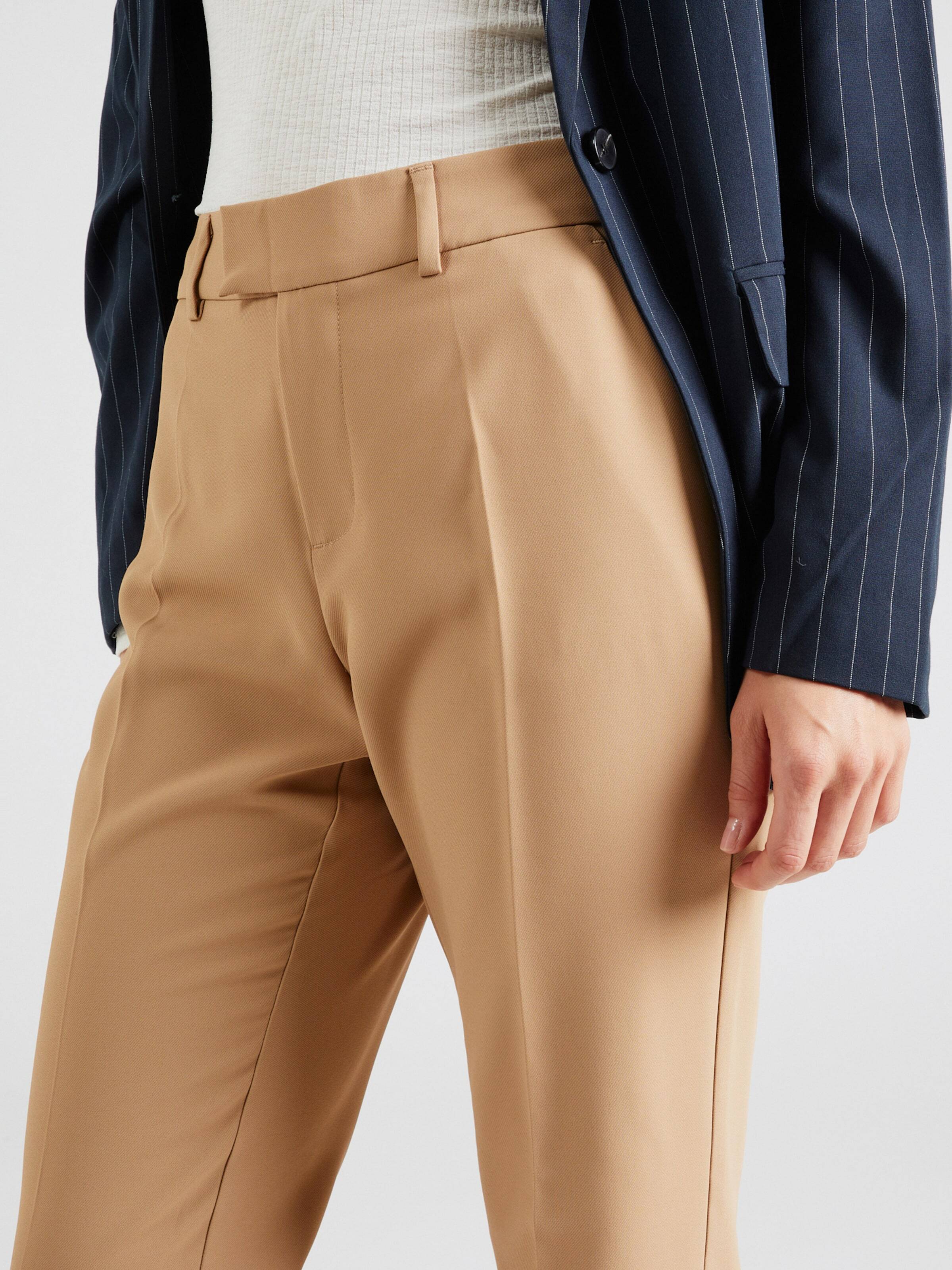 MOS MOSH Hlače na rob kamela