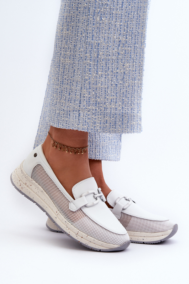 S. BARSKI Women's Leather Moccasins D&A