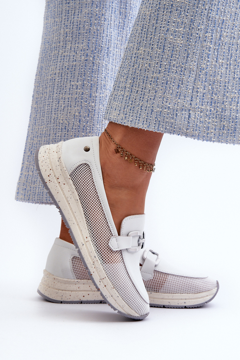 S. BARSKI Women's Leather Moccasins D&A