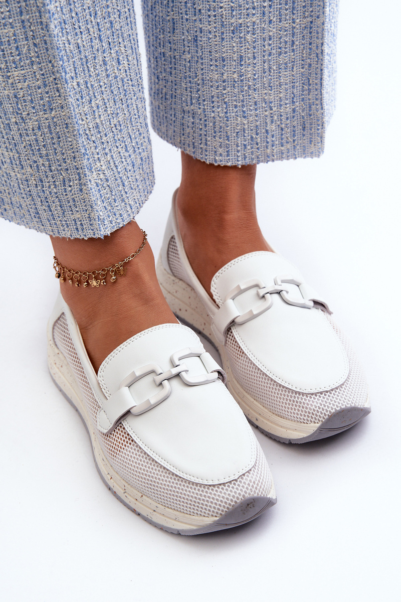 S. BARSKI Women's Leather Moccasins D&A