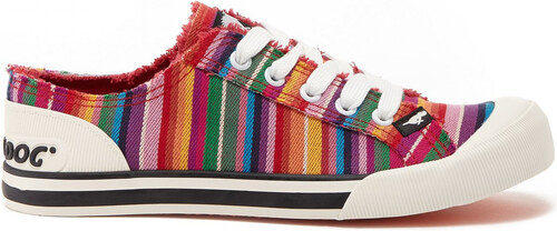 rocket dog jazzin ladies canvas trainers