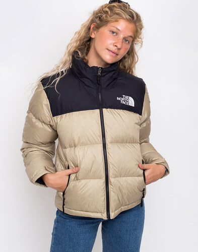 the north face nuptse beige