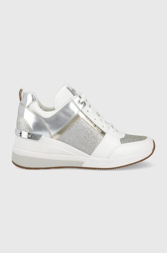 michael kors georgie trainer white