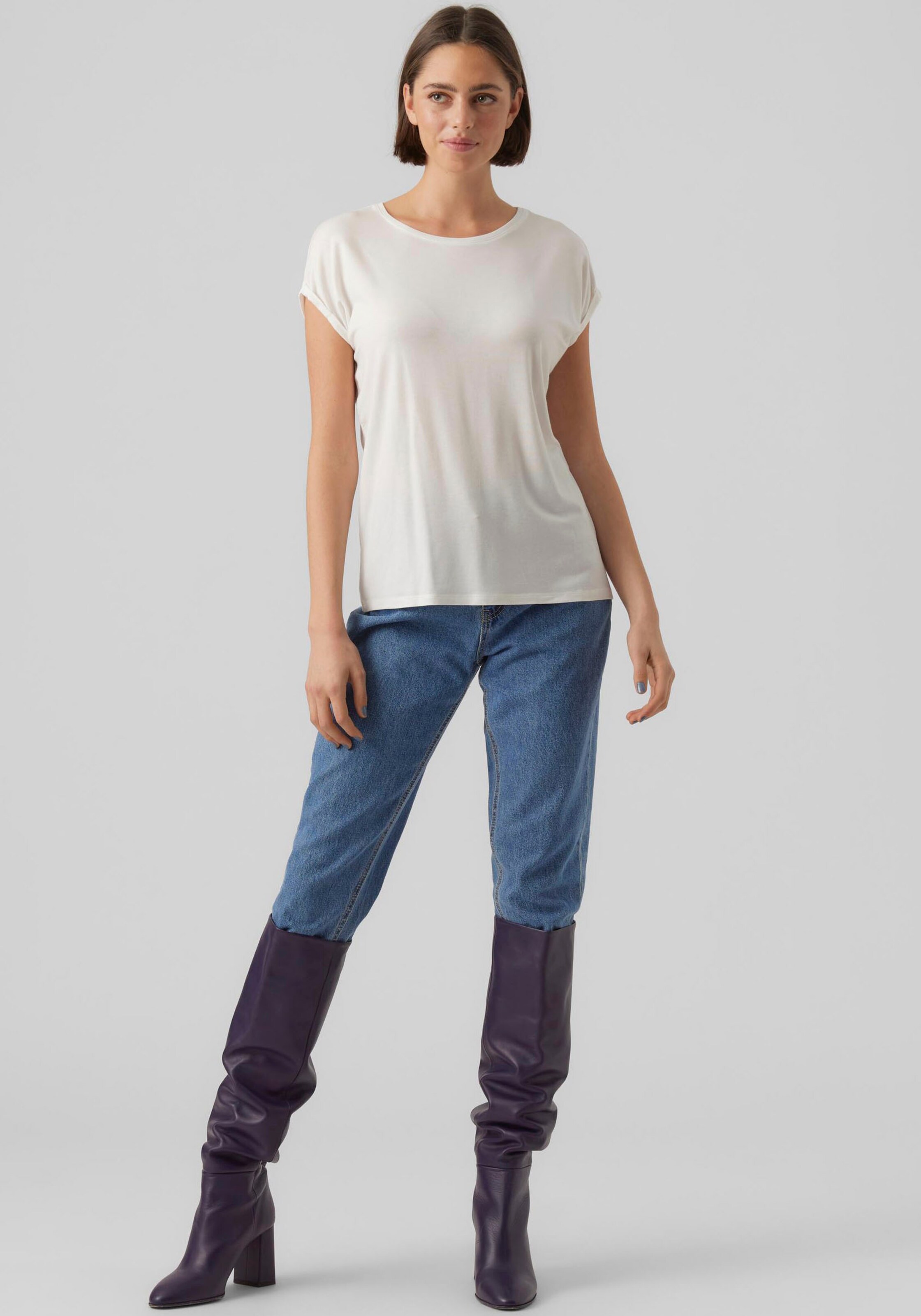 VERO MODA Majica 'VMAva' bela