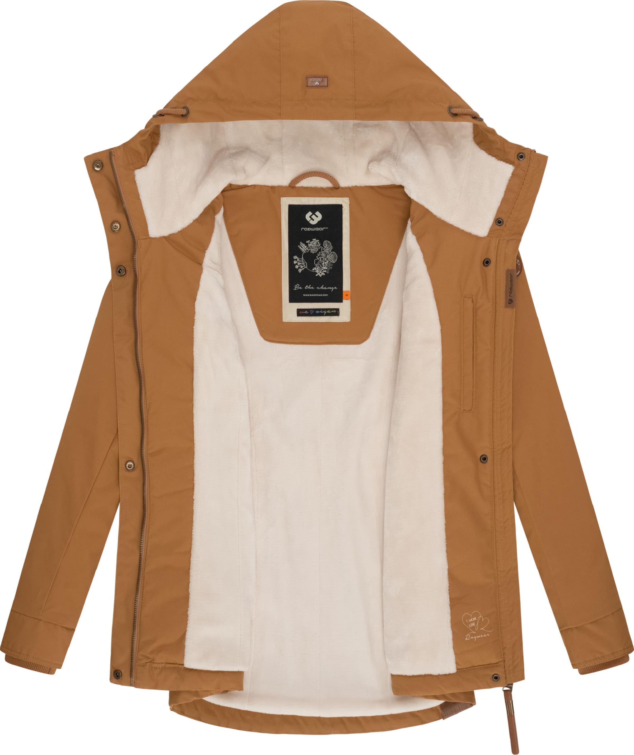 Ragwear Zimska jakna 'Monade' kamela