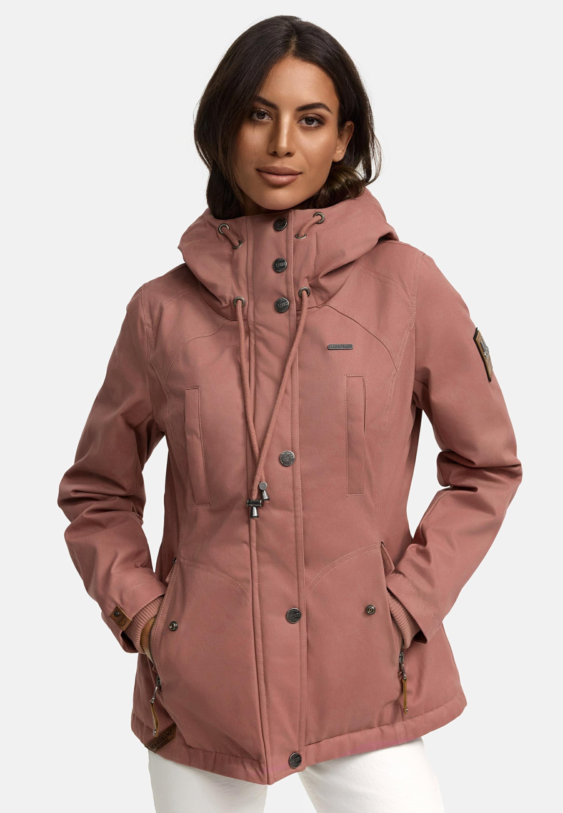 MARIKOO Zimska jakna 'Bikoo' rjava / rjasto rjava