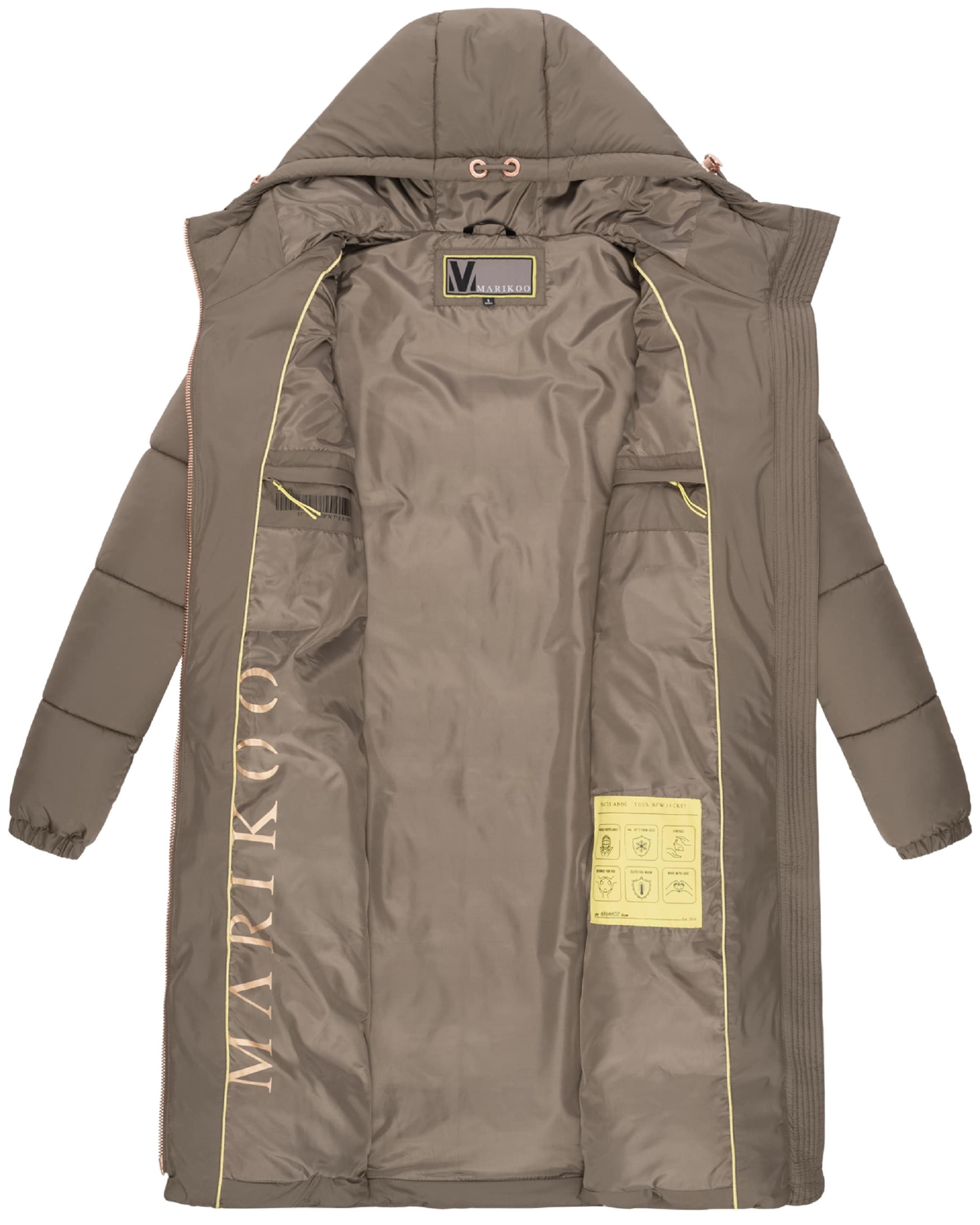MARIKOO Zimski plašč brokat