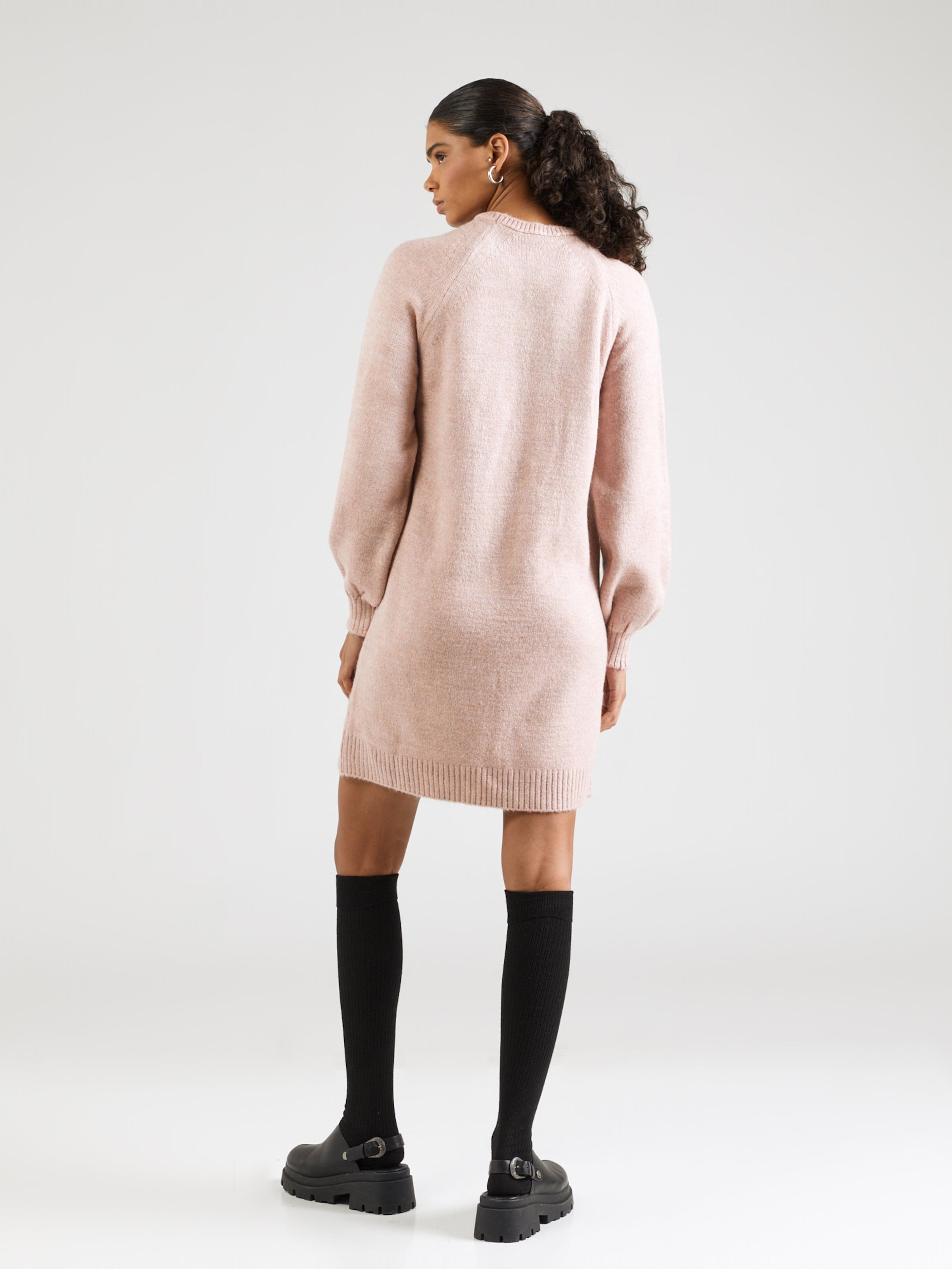 ABOUT YOU Pletena obleka 'Branka' rosé