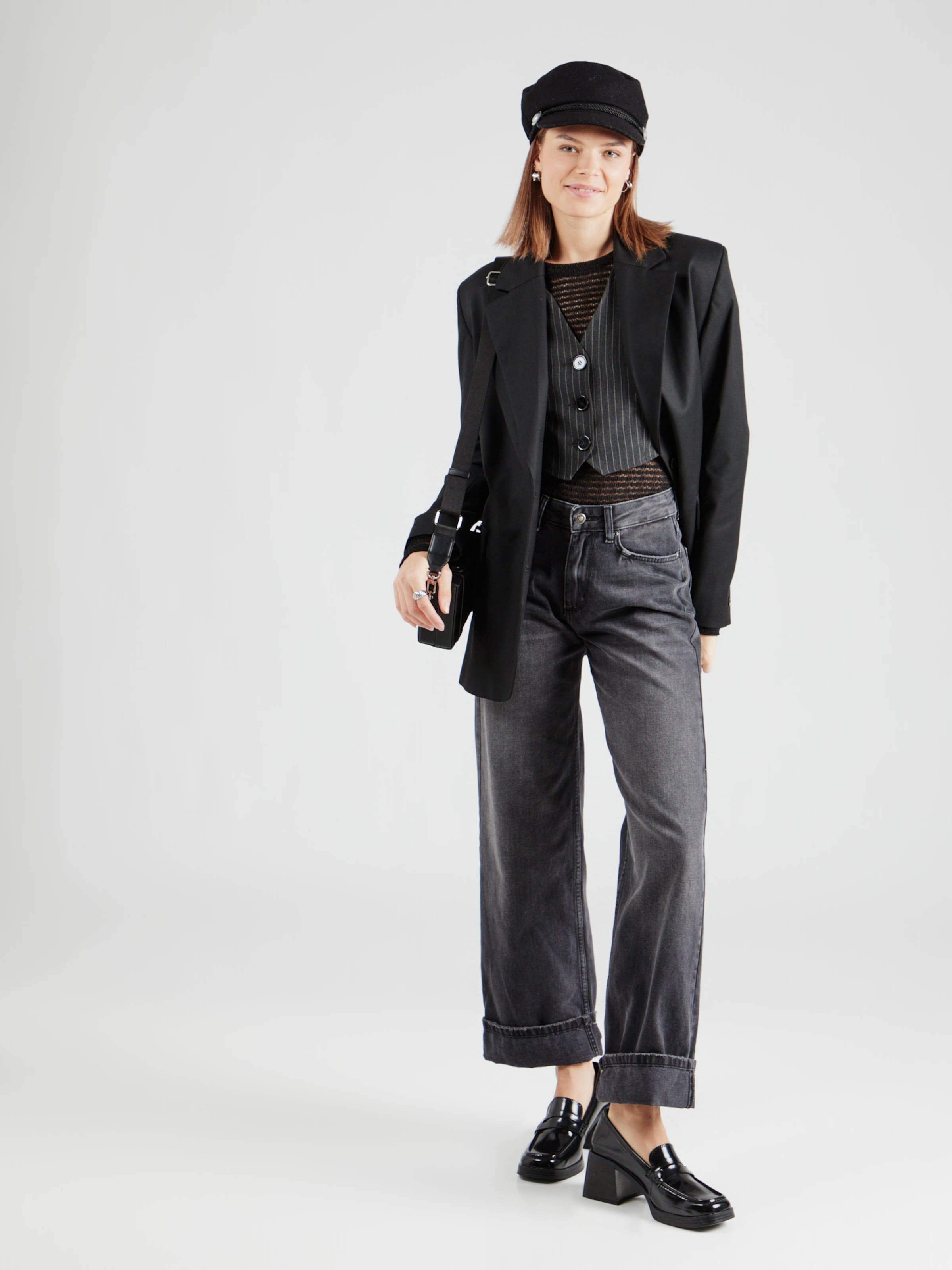 ONLY Kavbojke 'ONLElla' črn denim