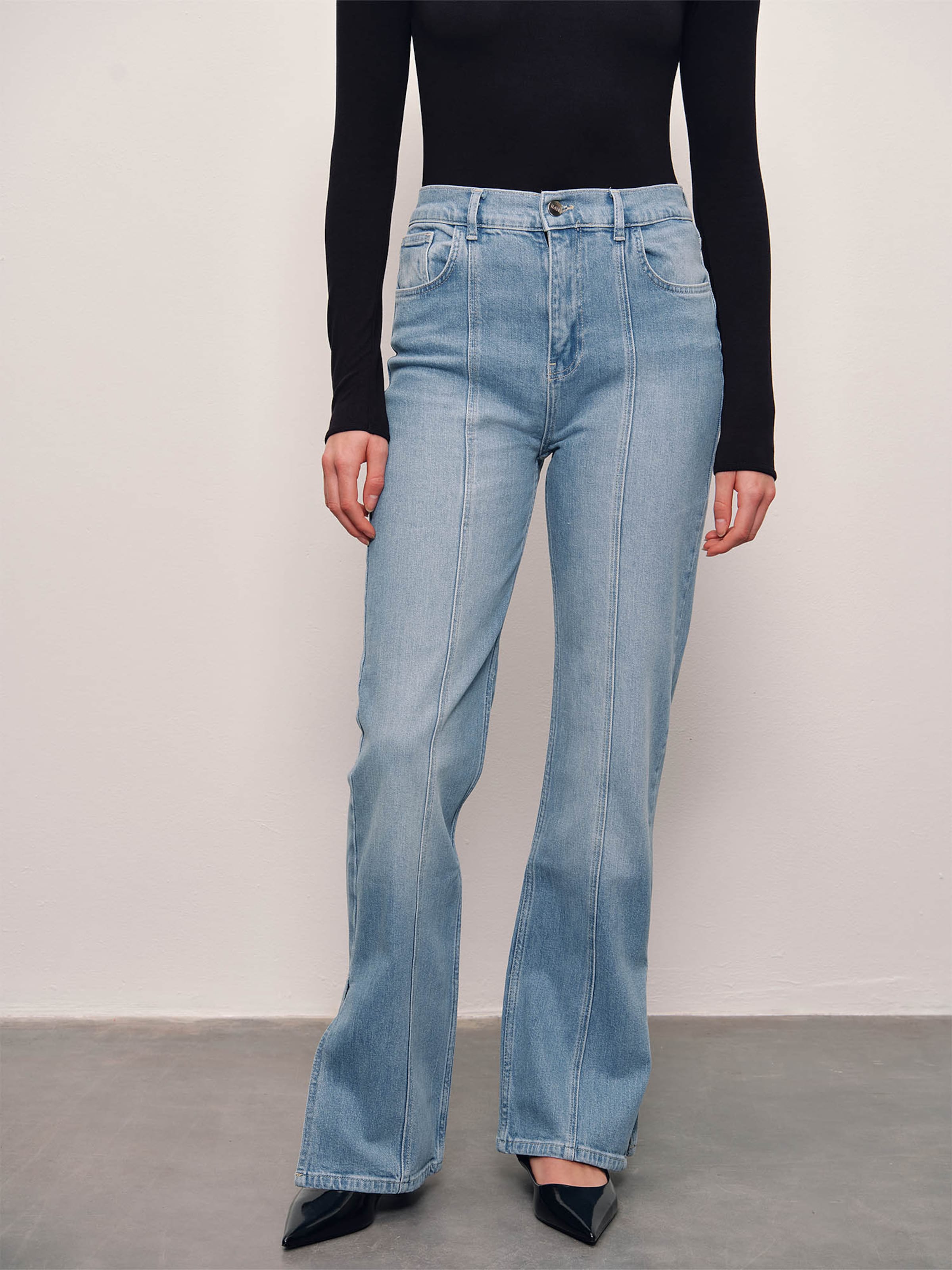 RÆRE by Lorena Rae Kavbojke modra