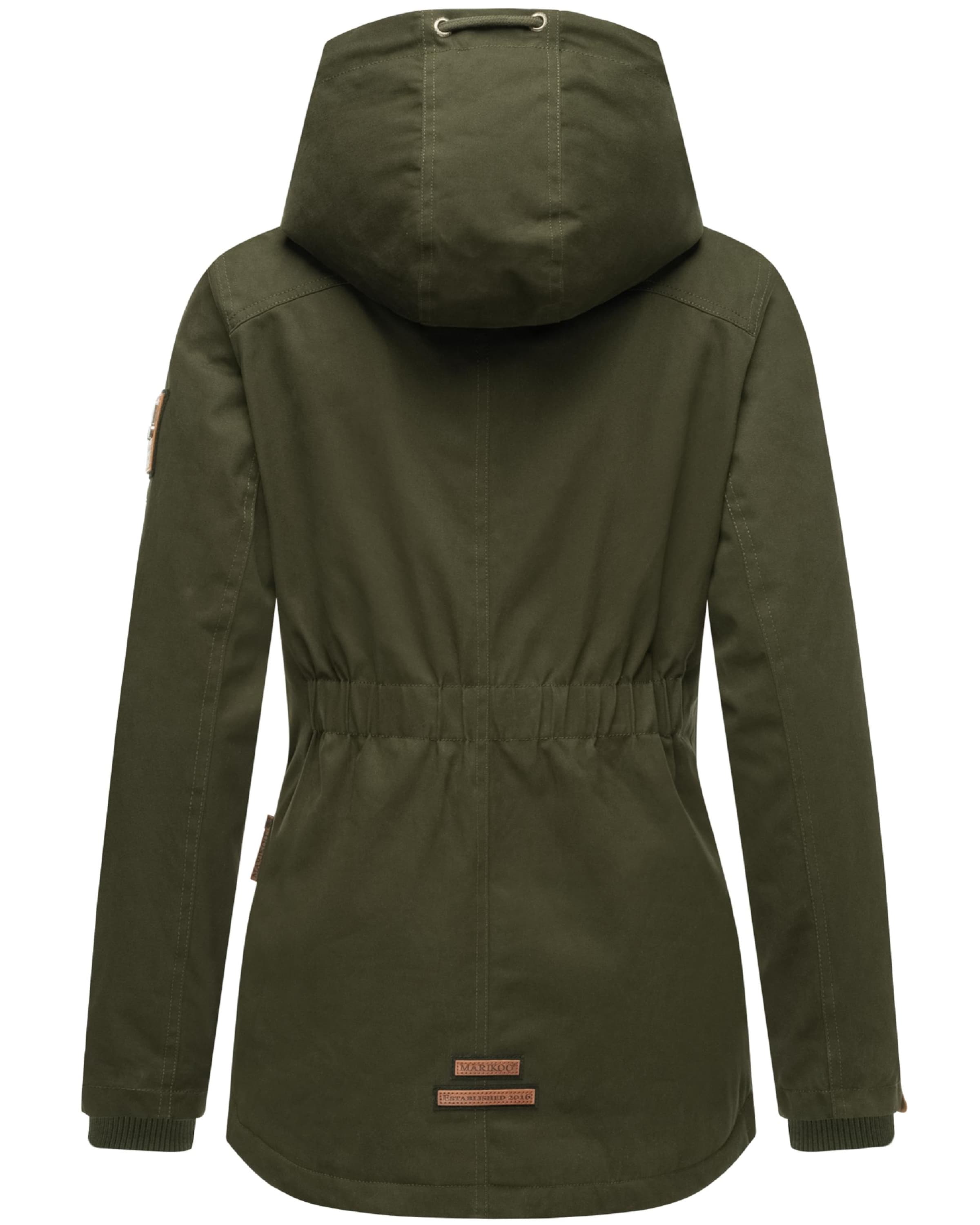 MARIKOO Zimska jakna 'Bikoo' umbra / temno zelena