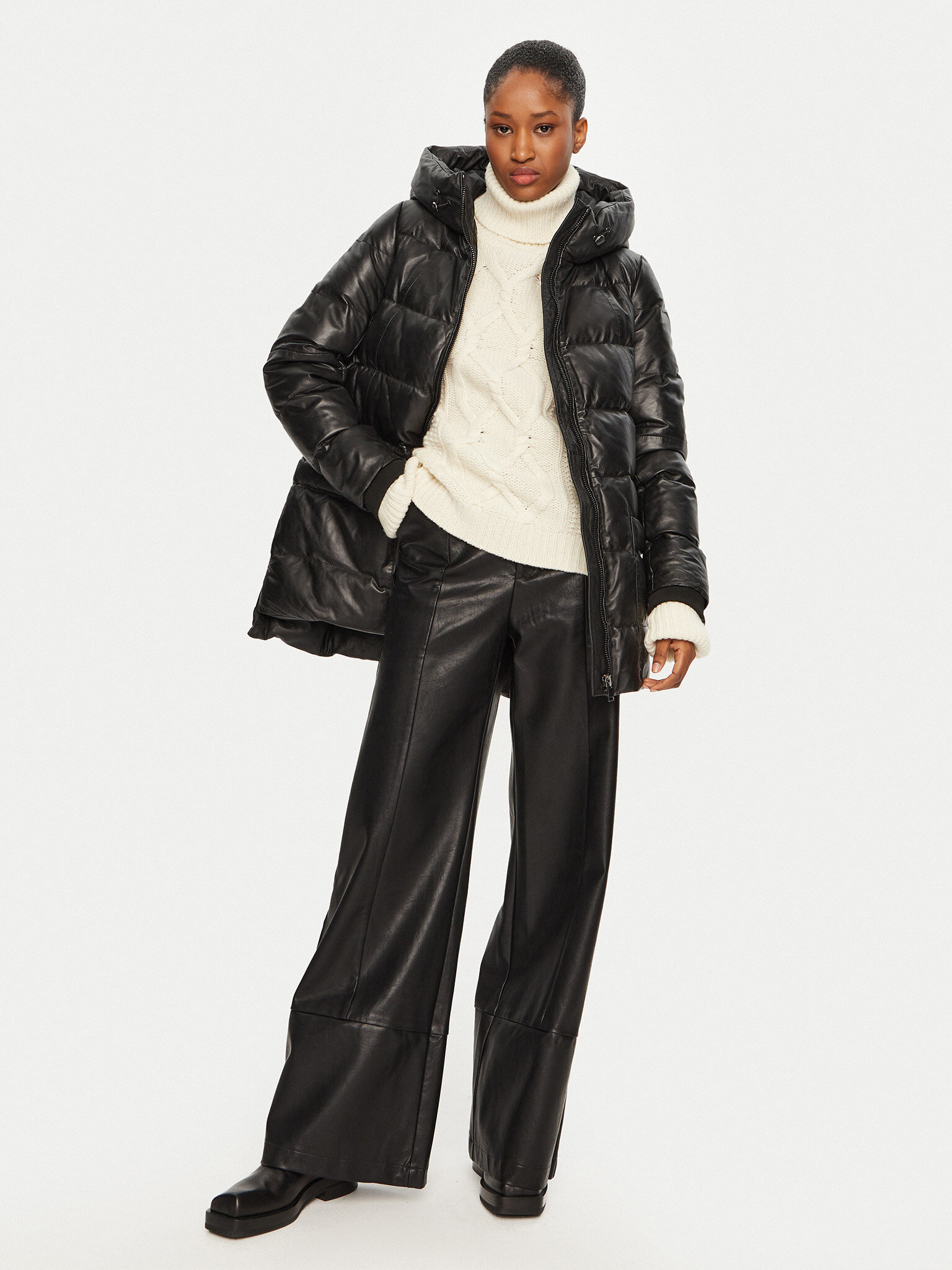 Usnjena jakna Serge Pariente