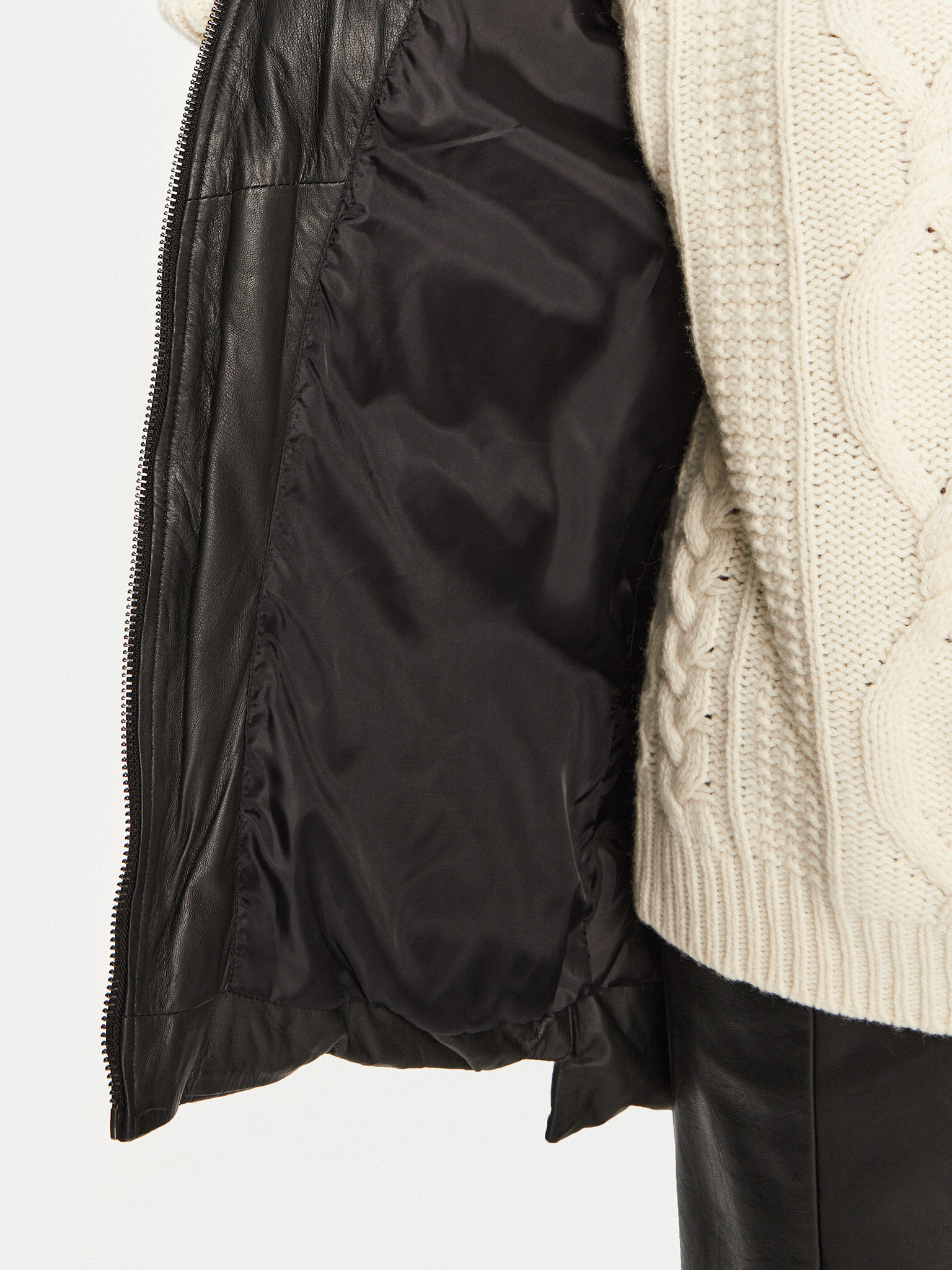 Usnjena jakna Serge Pariente