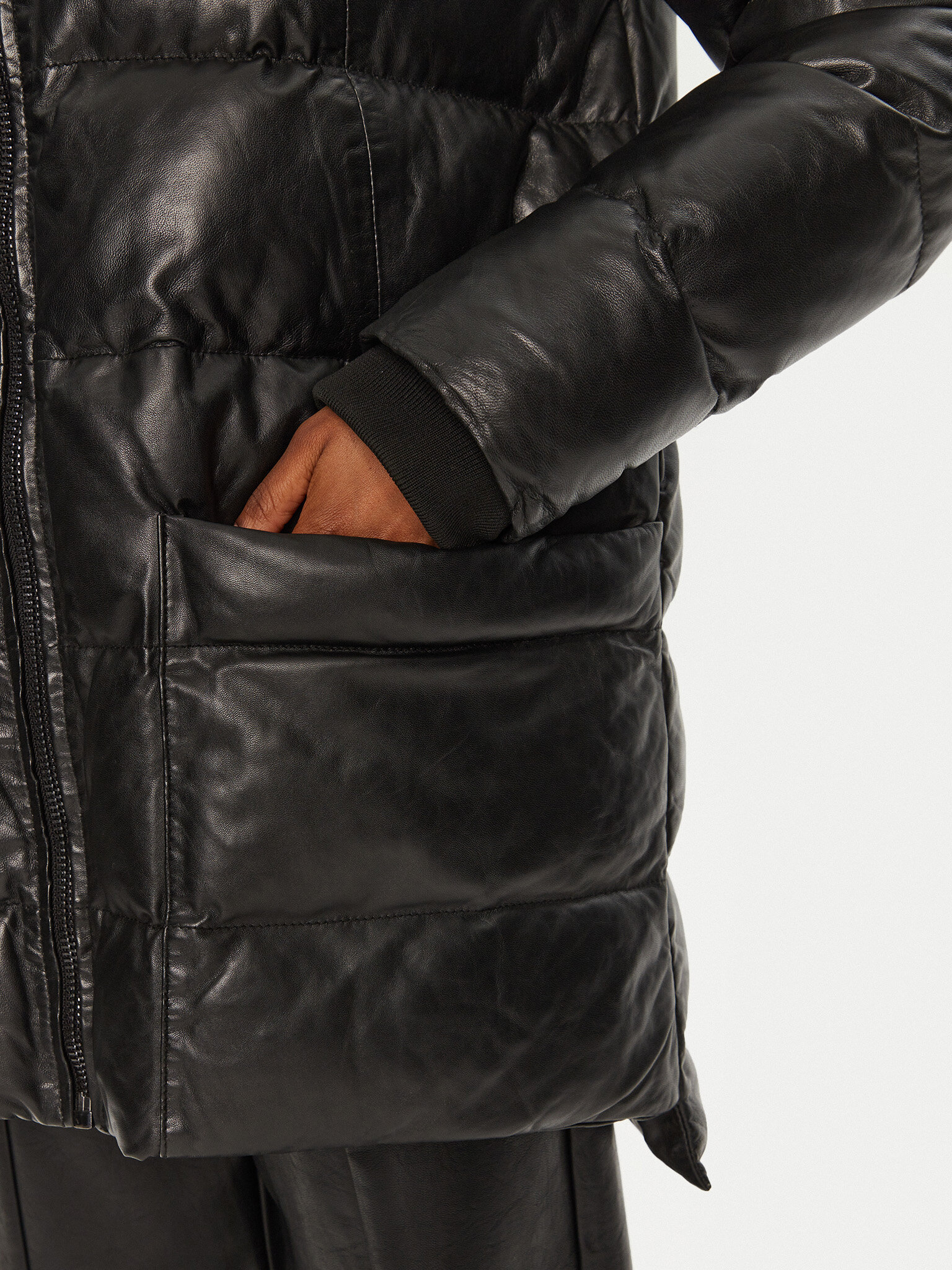 Usnjena jakna Serge Pariente