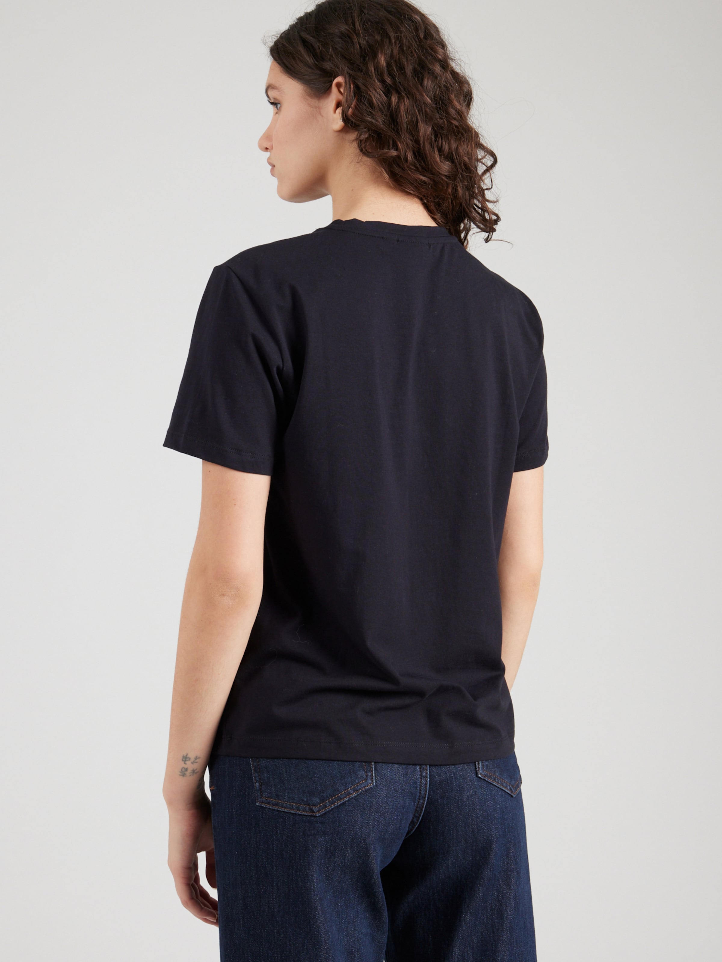 VILA Majica 'VINora' črna