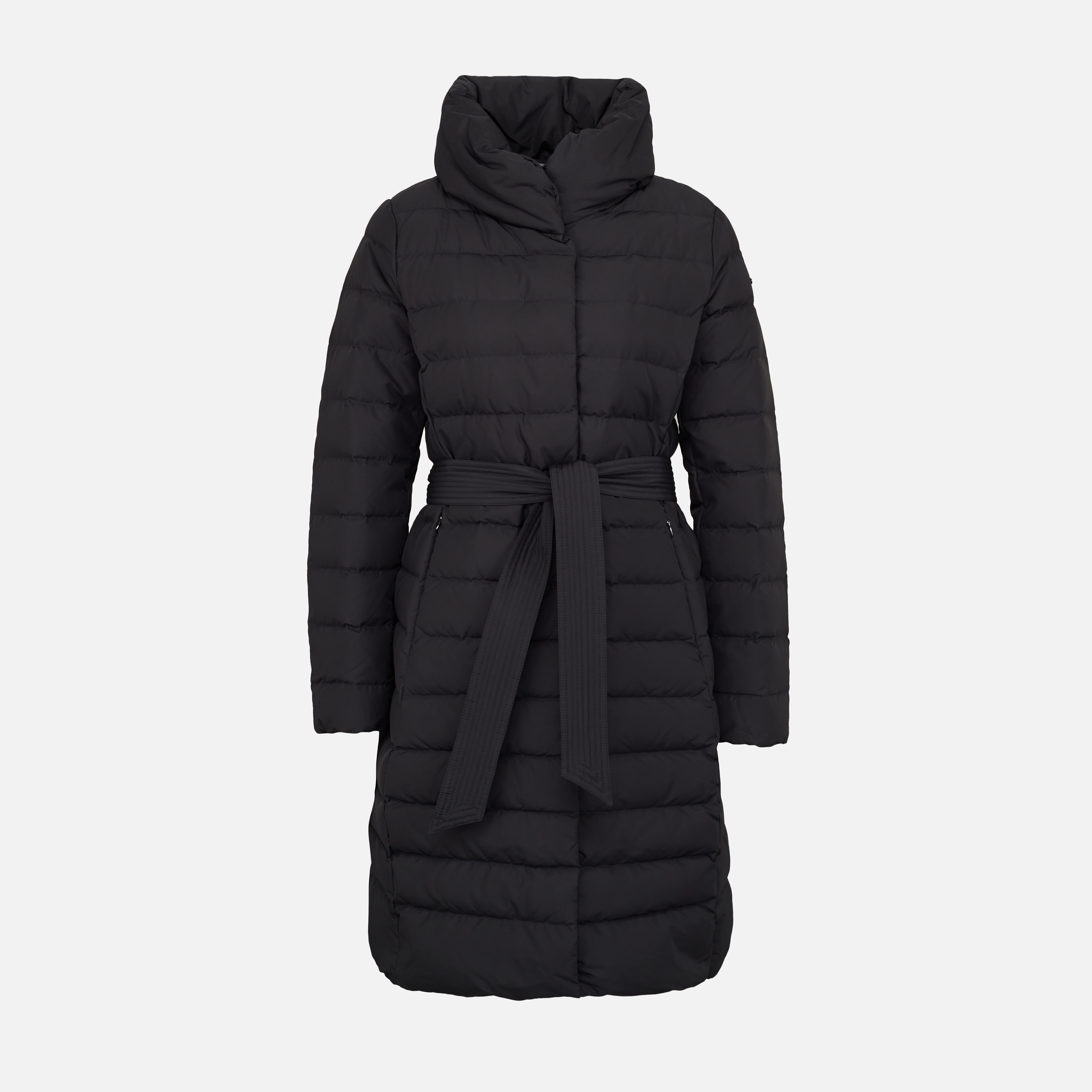 Women's Black Quilted Jacket Geox Catria - Women's