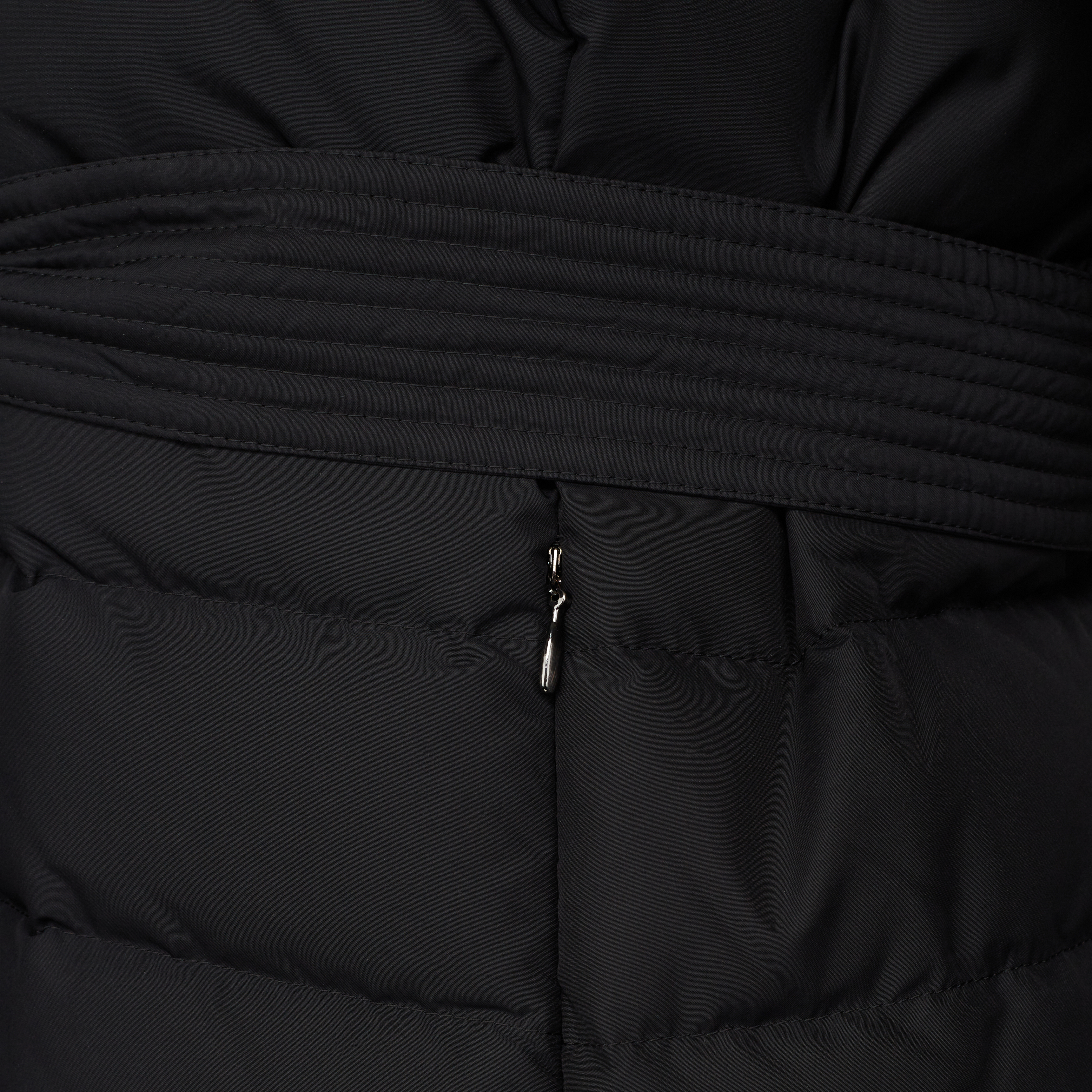 Women's Black Quilted Jacket Geox Catria - Women's