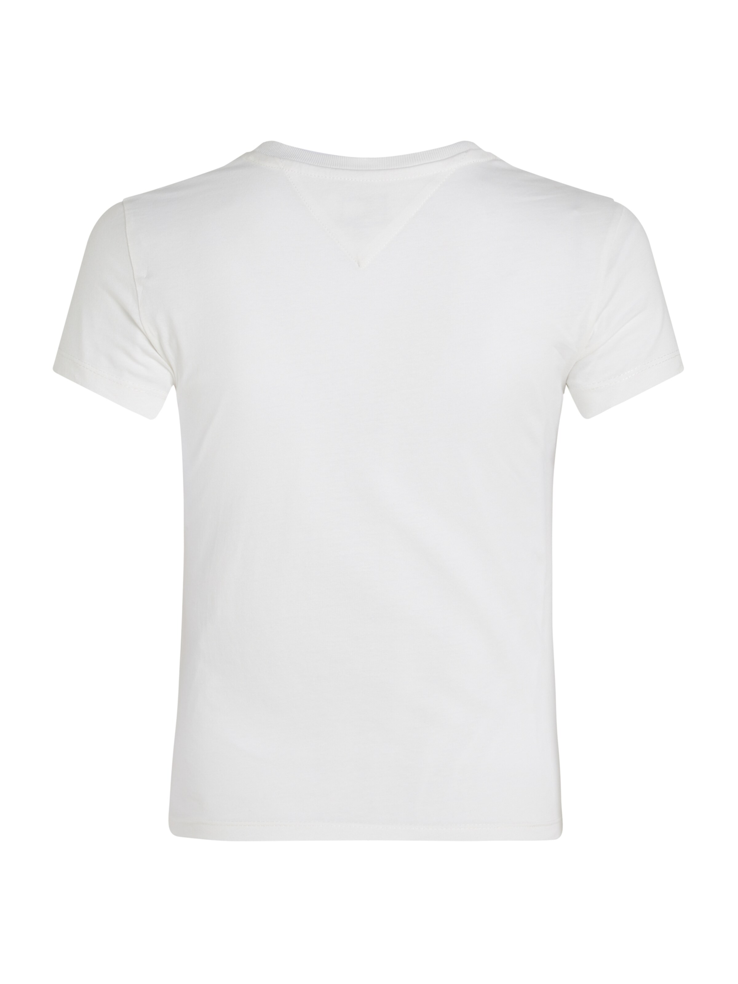 Tommy Jeans Majica črna / bela