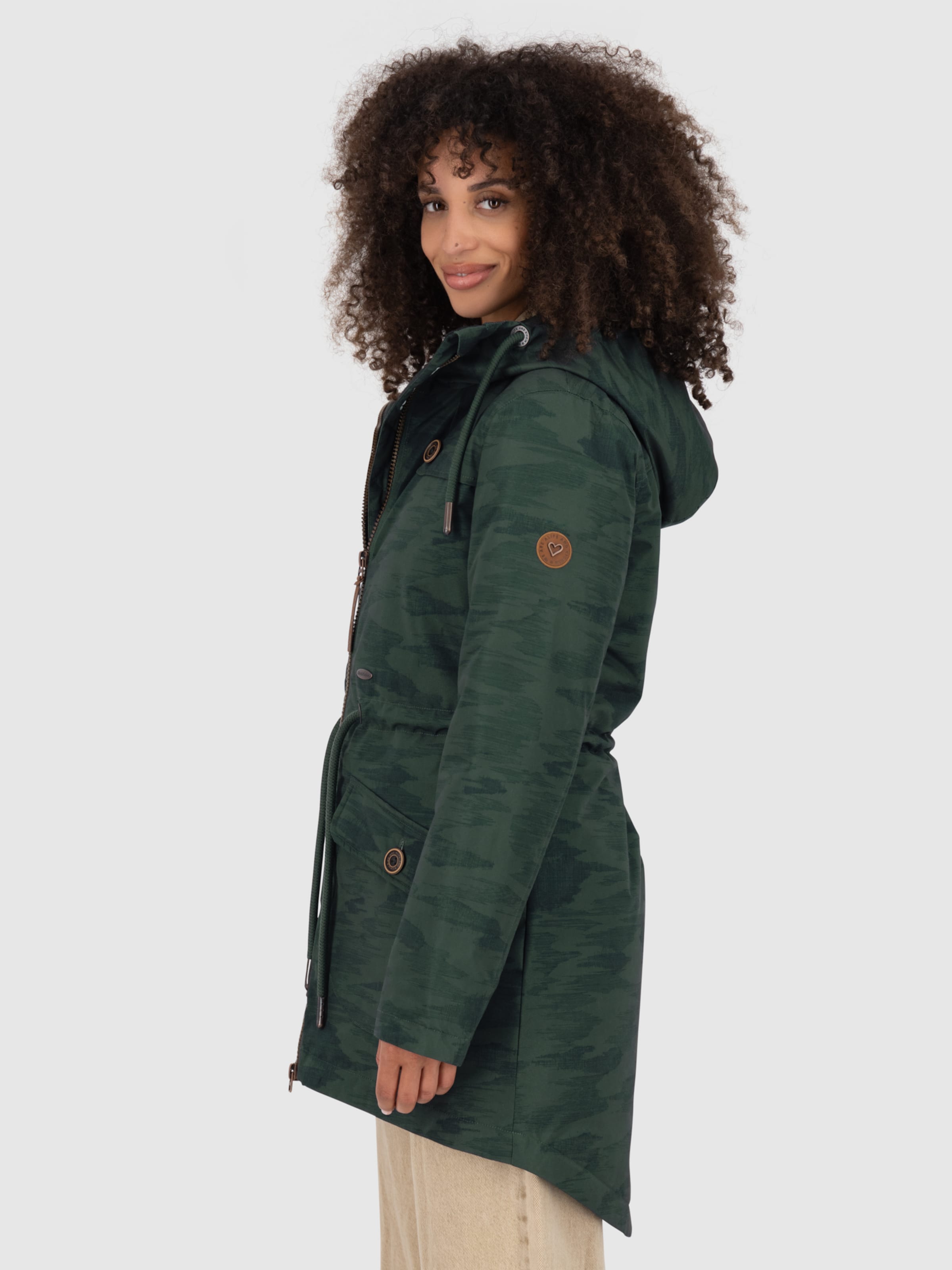 alife & kickin Zimska jakna 'Charlotte' marine / žad