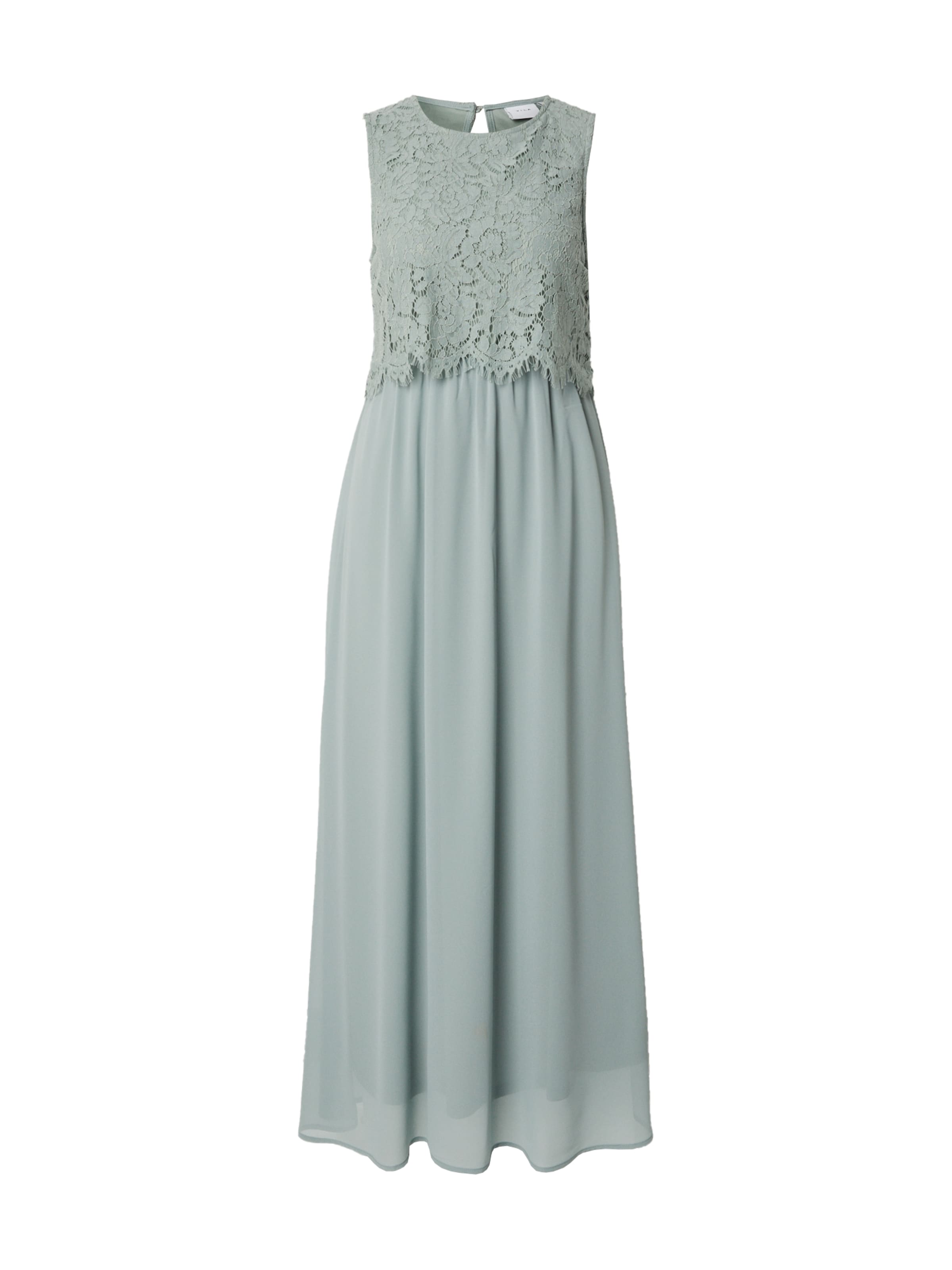VILA Večerna obleka 'VIMilina' pastelno zelena