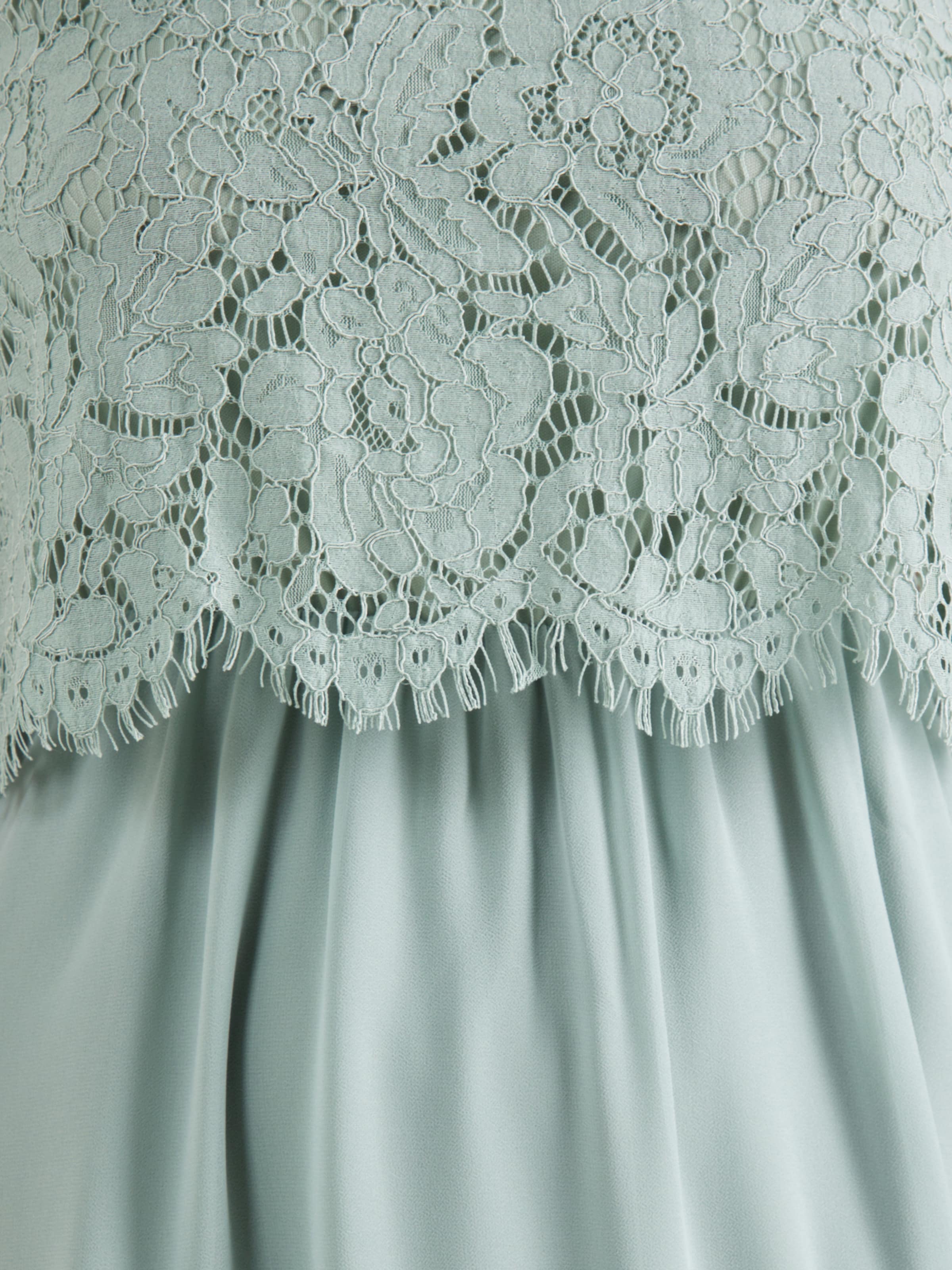 VILA Večerna obleka 'VIMilina' pastelno zelena