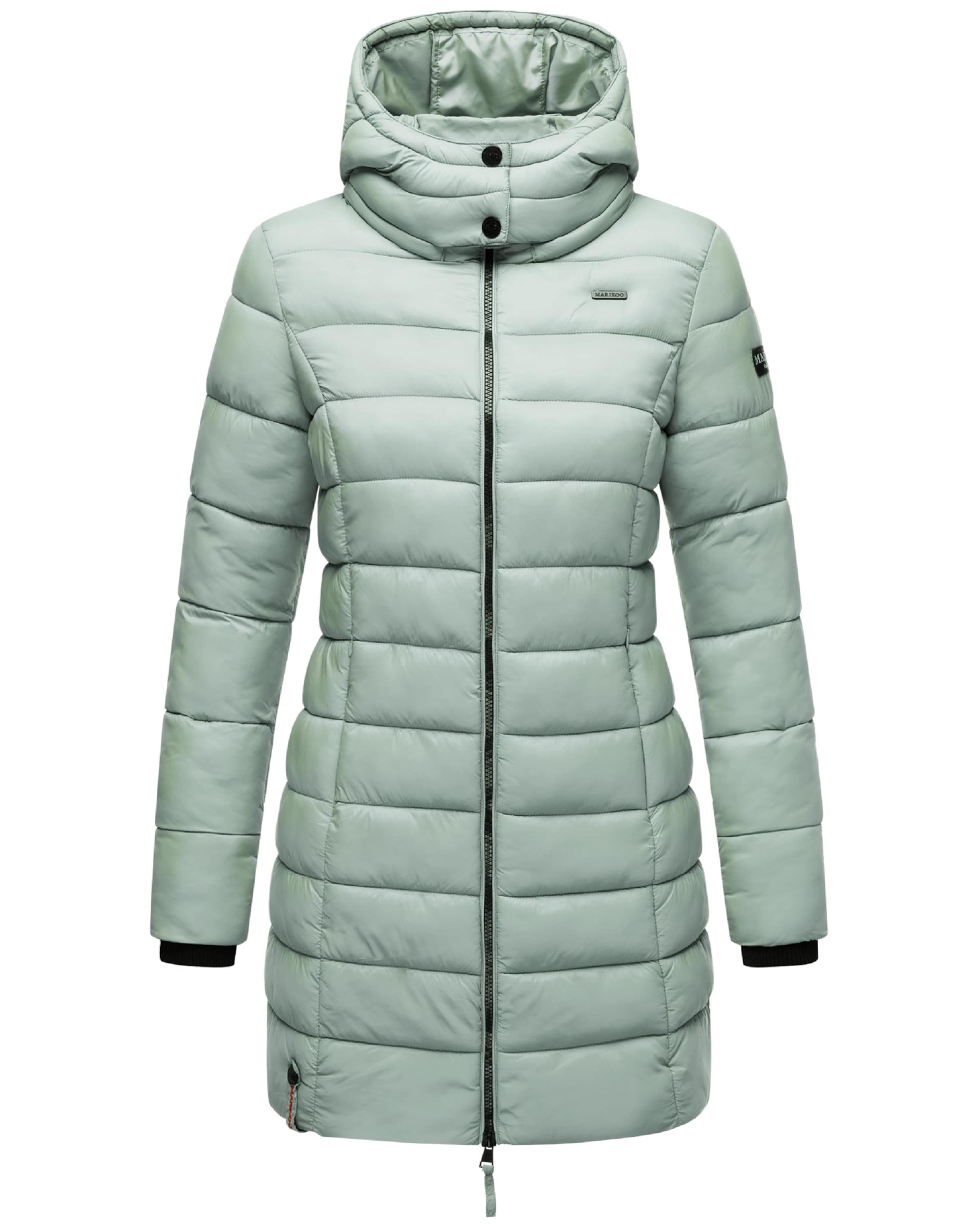 MARIKOO Zimski plašč 'Abendsternchen' svetlo zelena