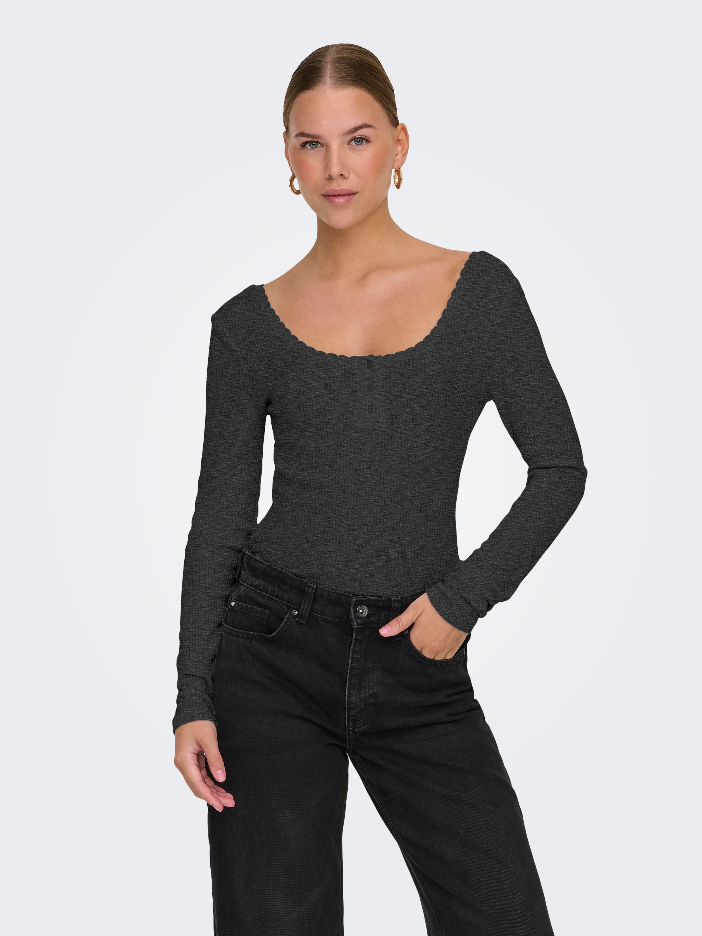 ONLY Majica 'ONLJULIANE' temno siva