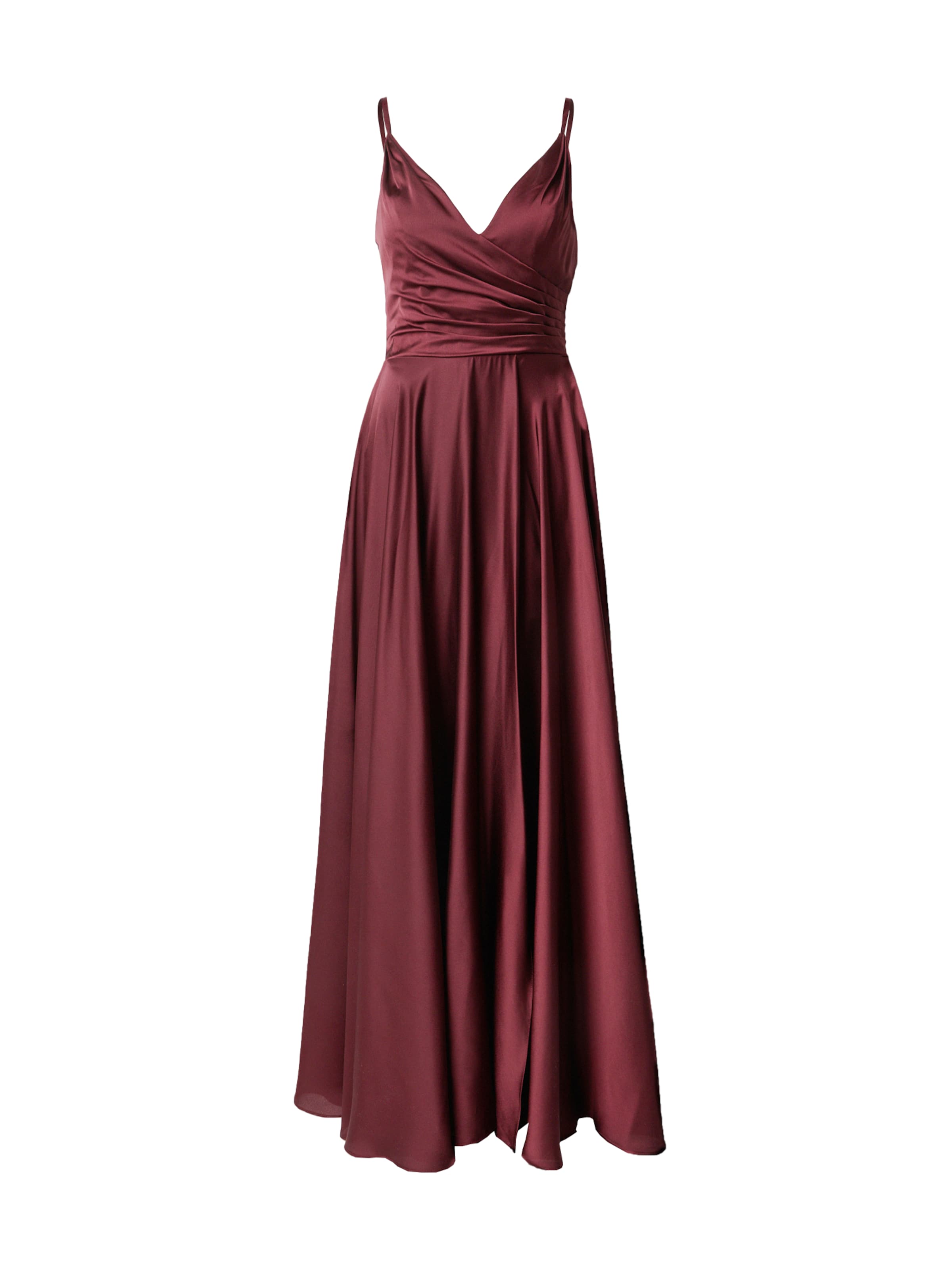 mascara Večerna obleka burgund