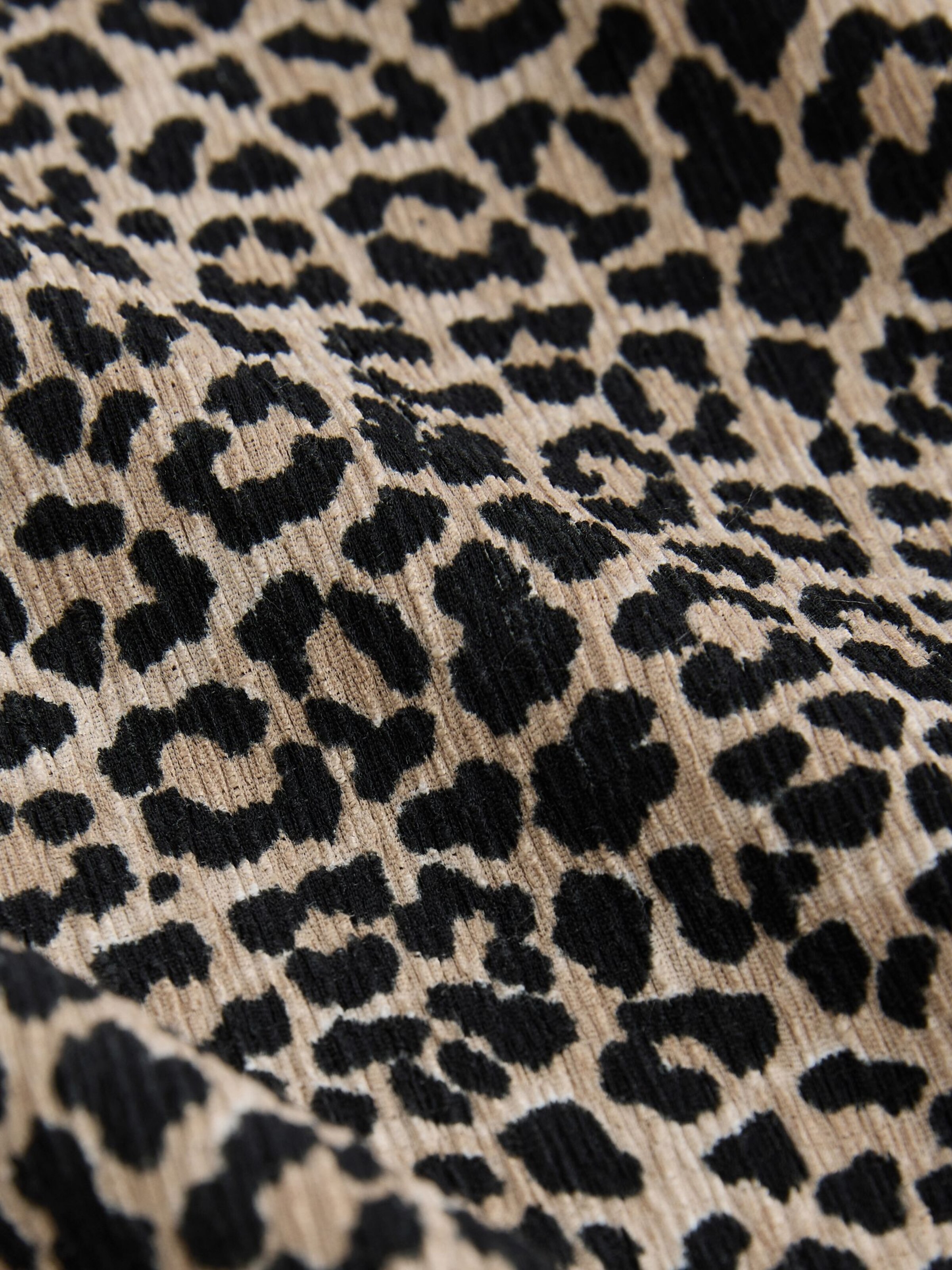 Next Hlače progasto bež / pikčasto rjava