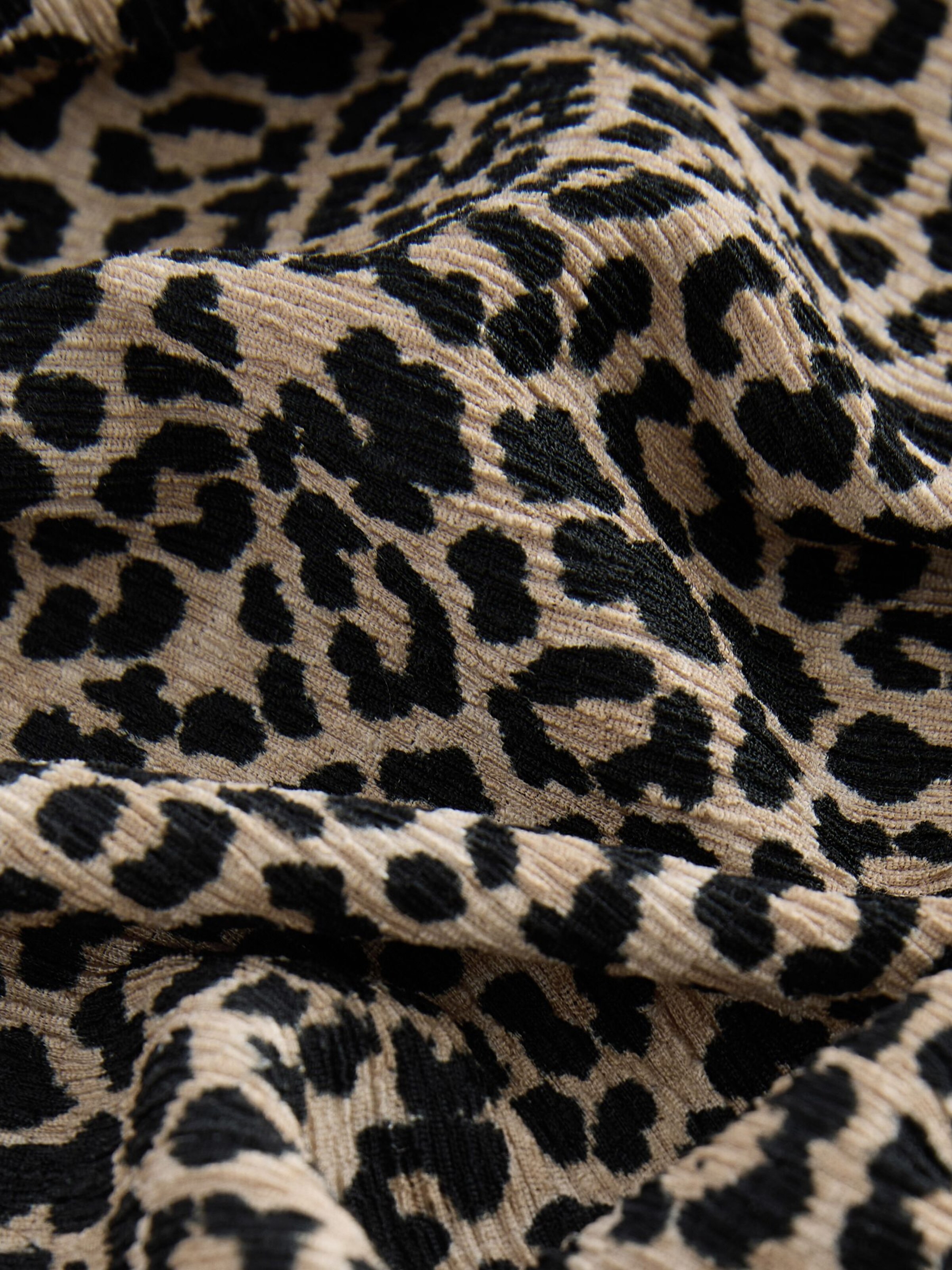 Next Hlače progasto bež / pikčasto rjava