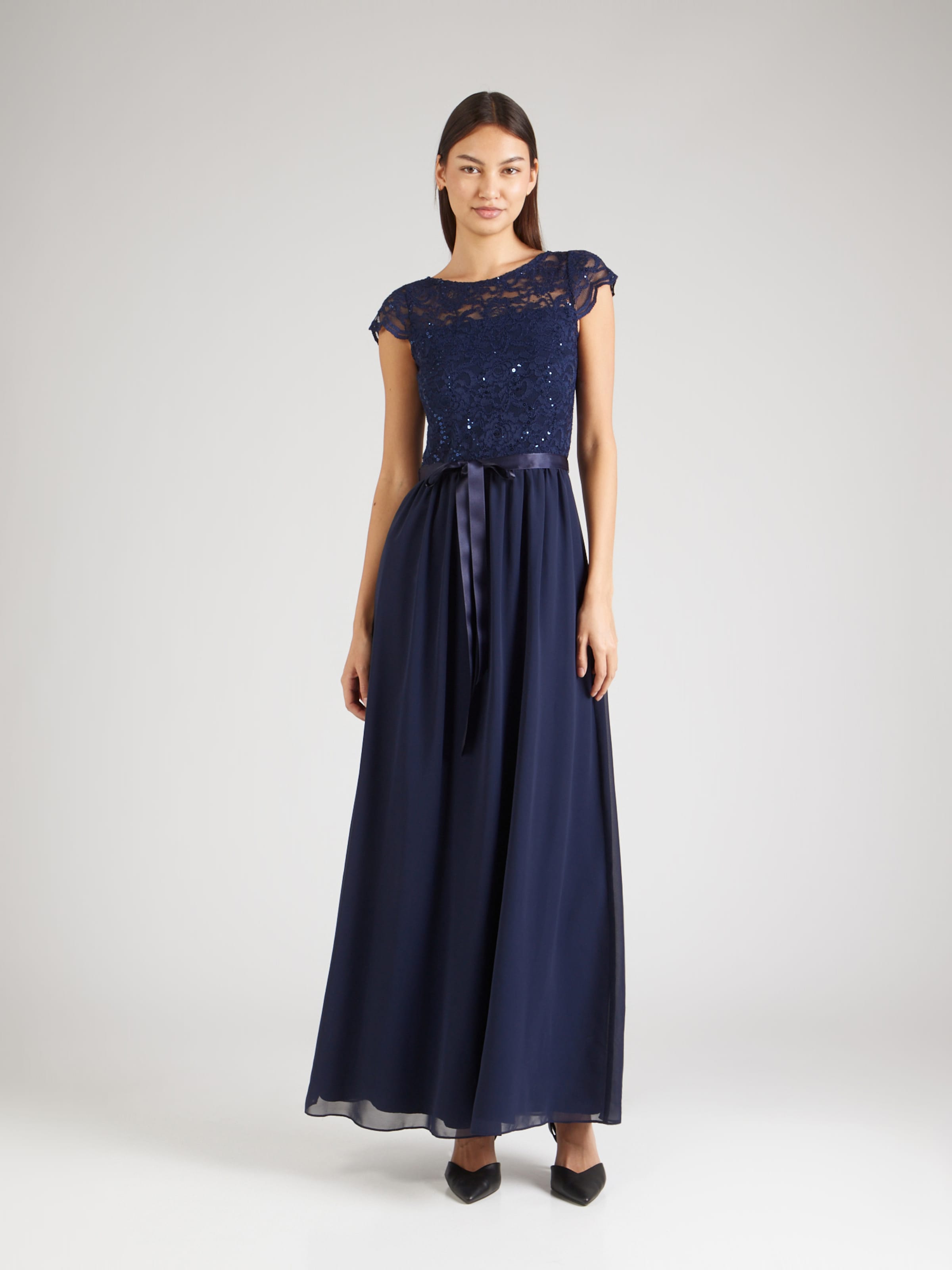 SWING Večerna obleka marine