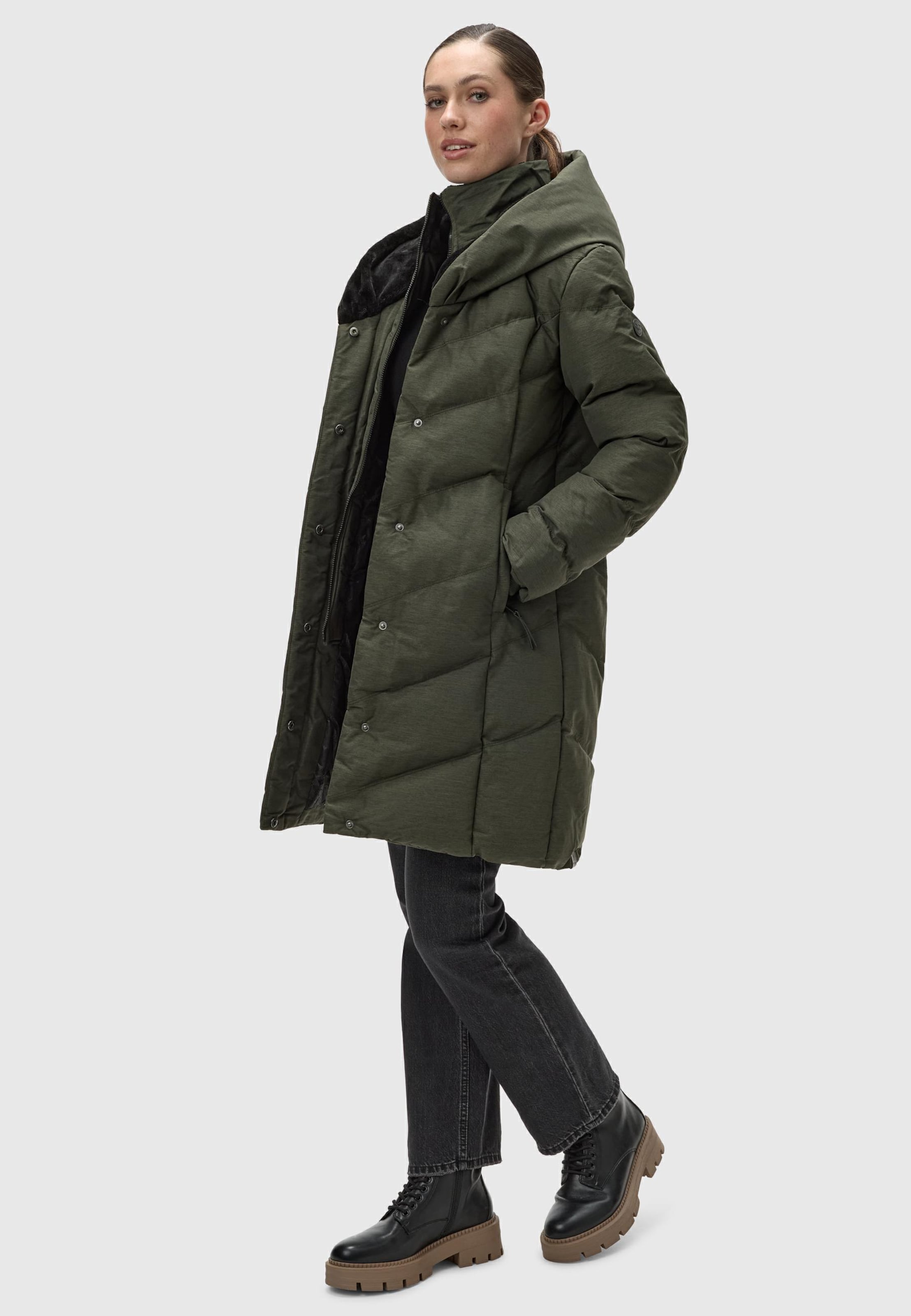Ragwear Zimski plašč 'Natalka' oliva