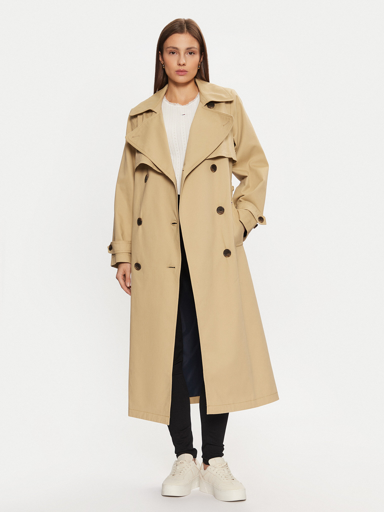 Trenčkot Tommy Jeans