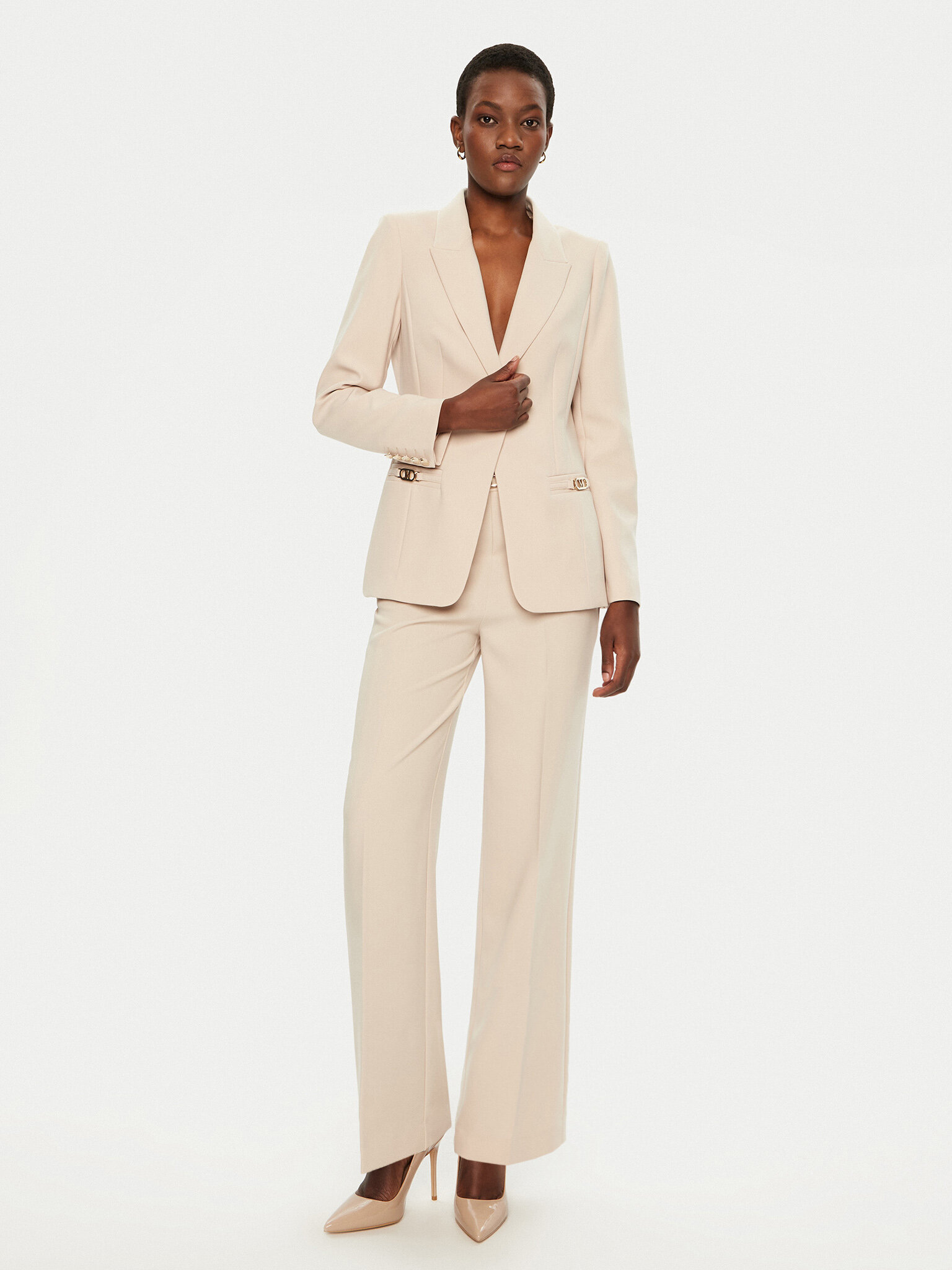 Hlače iz tkanine Marciano Guess