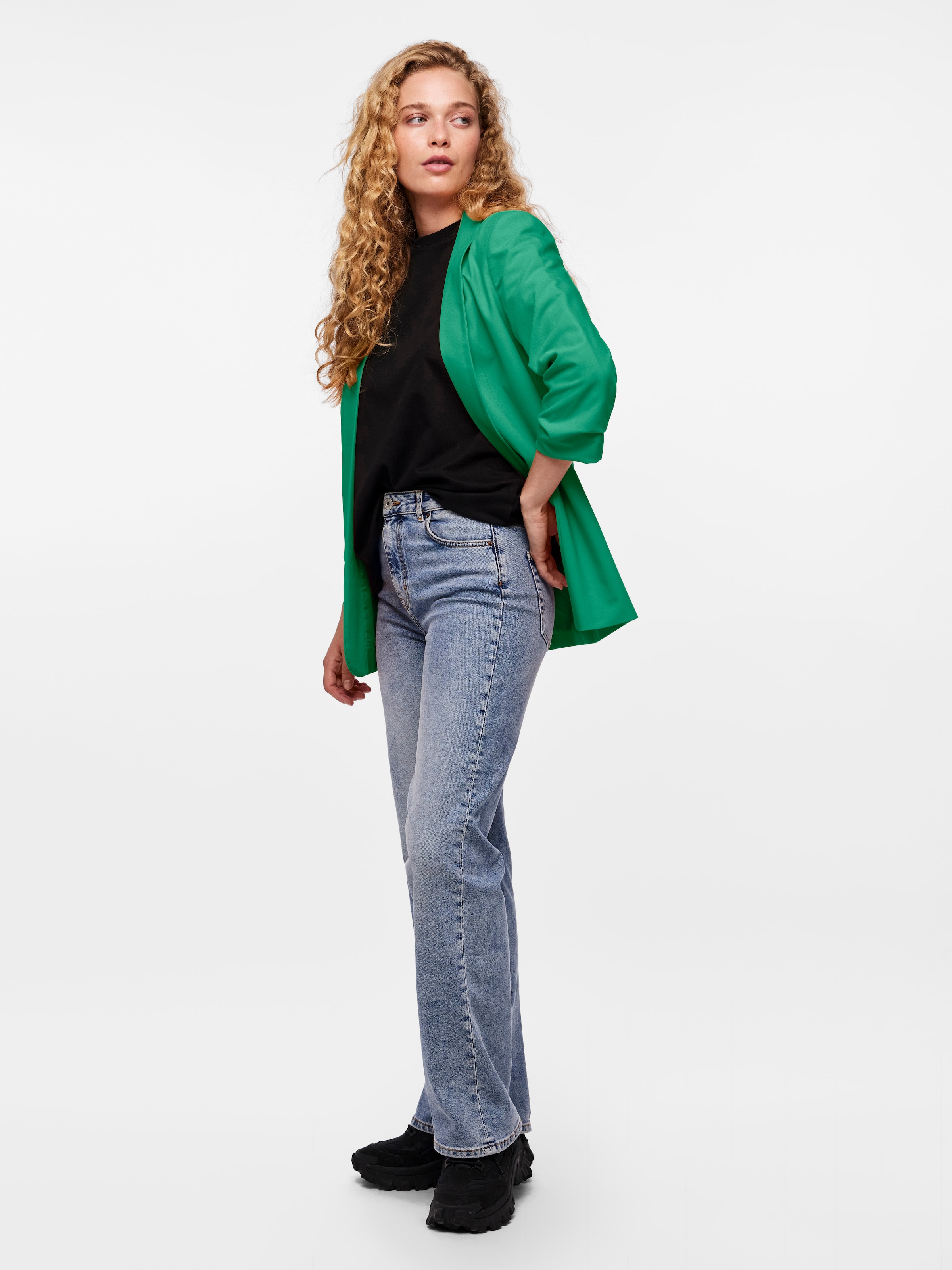 PIECES Blazer 'PCBosella' travnato zelena