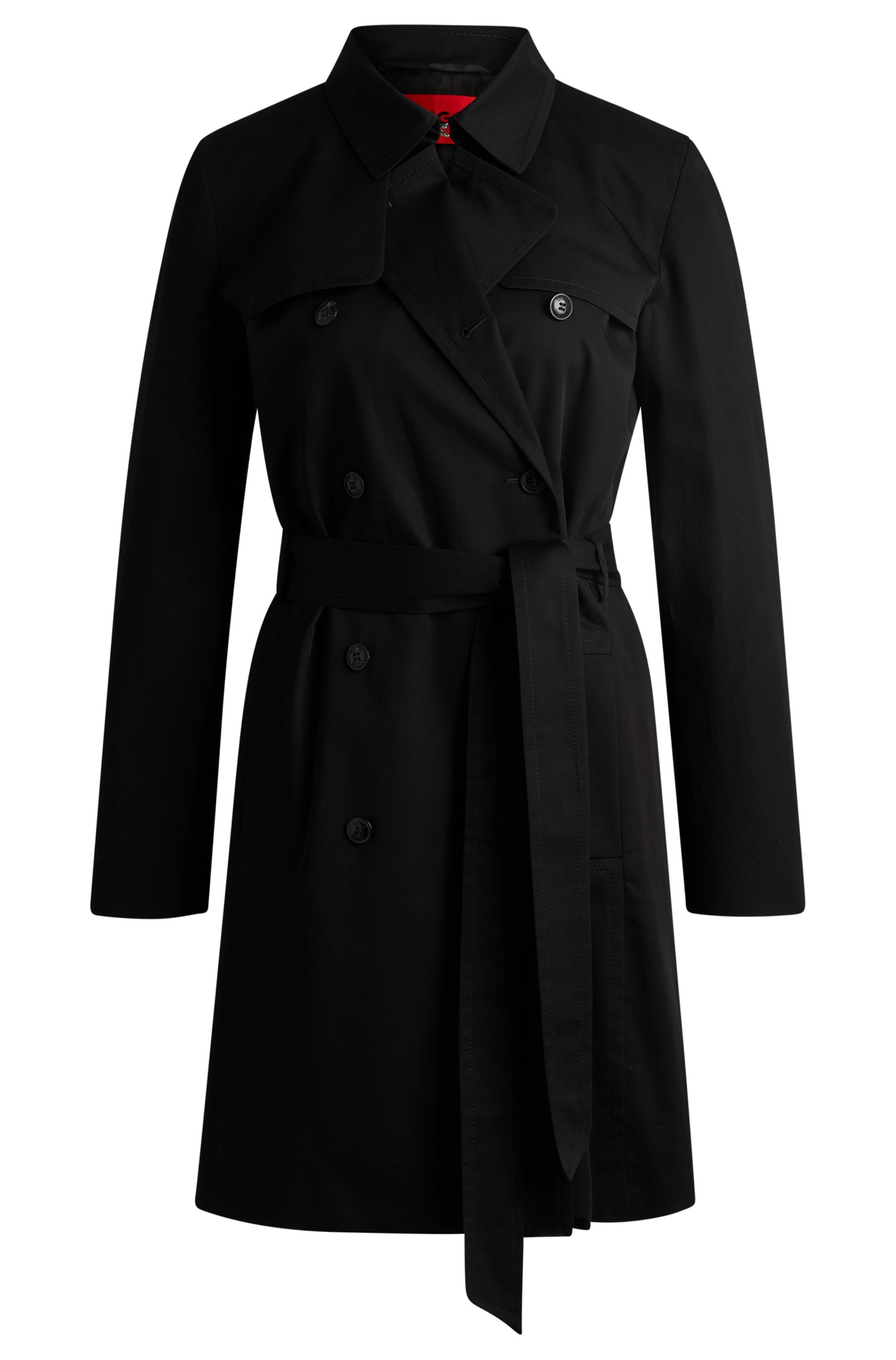 HUGO Prehoden plašč 'Makares-1' črna