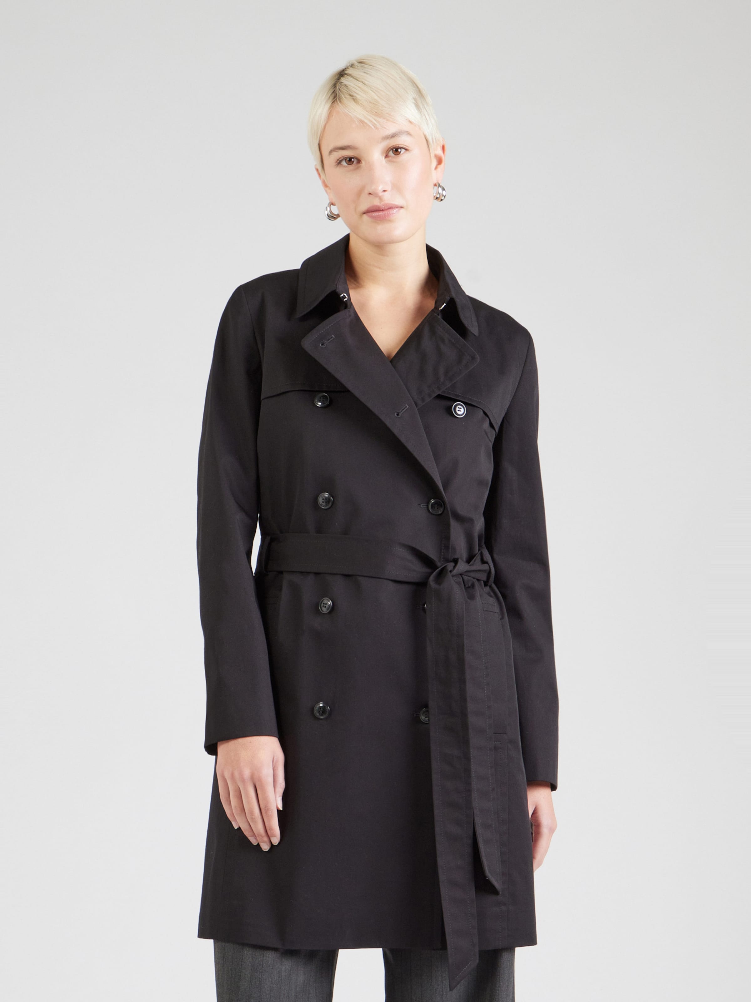 HUGO Prehoden plašč 'Makares-1' črna