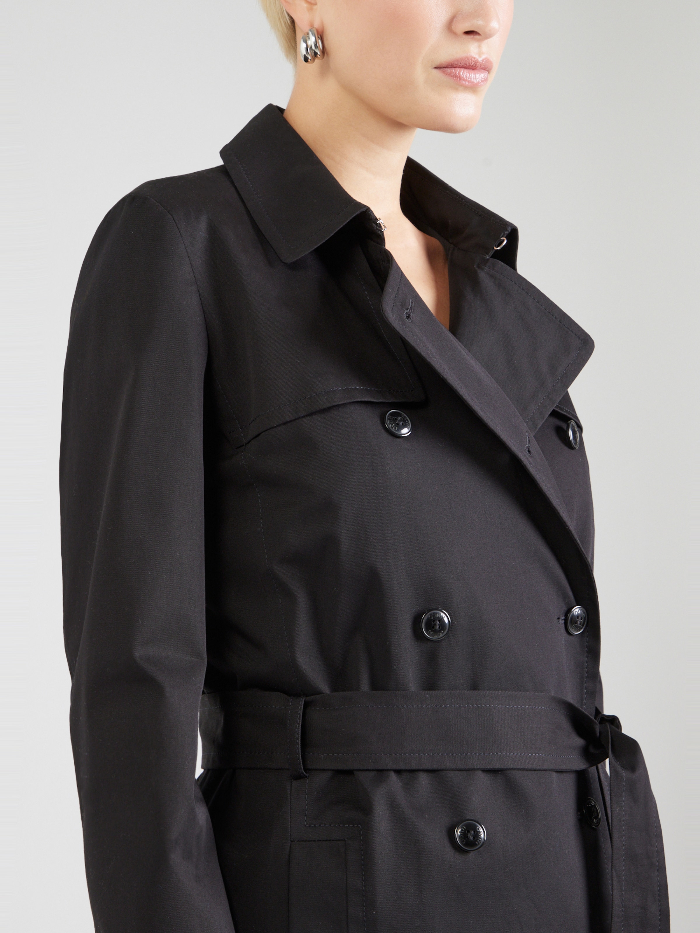 HUGO Prehoden plašč 'Makares-1' črna