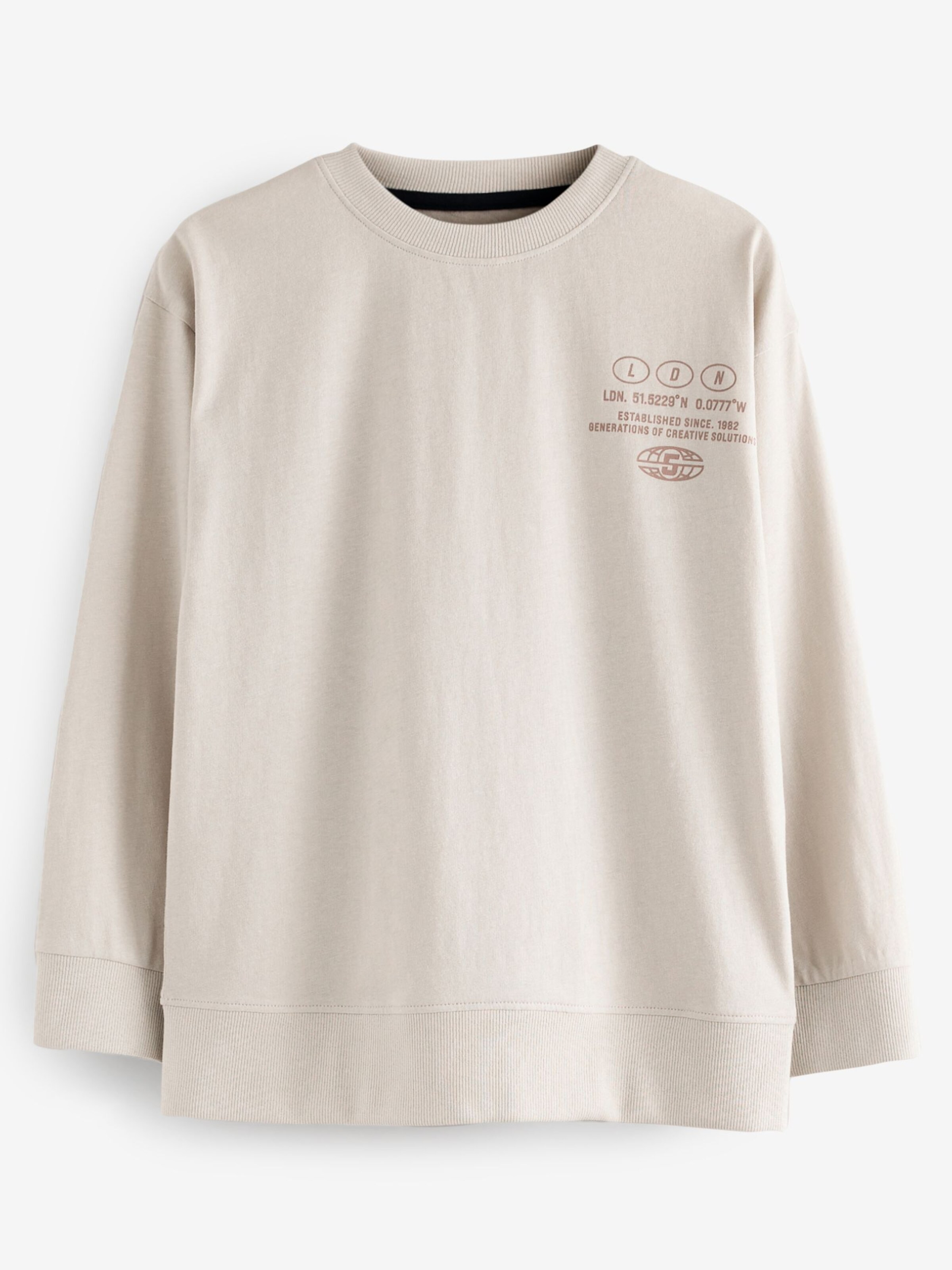 Next Pižama bež / rjava / črna