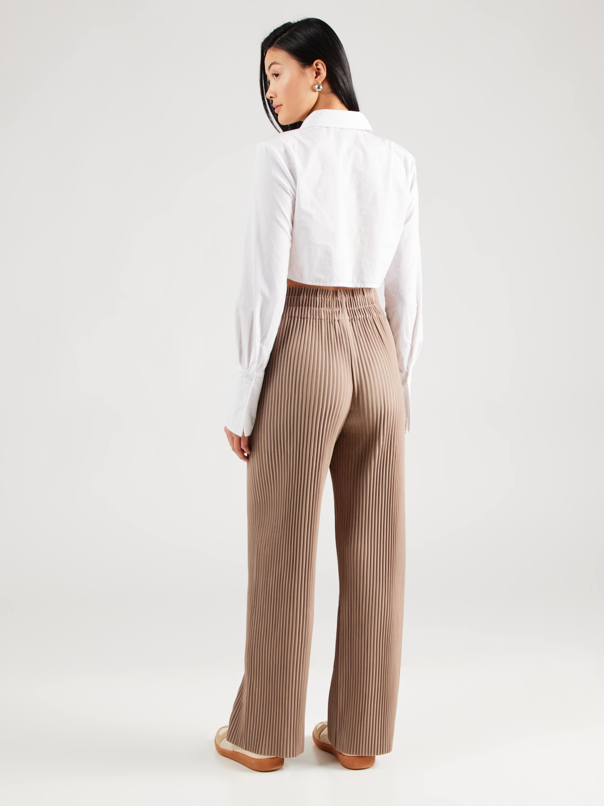 YAS Hlače 'YASAlisa' svetlo rjava