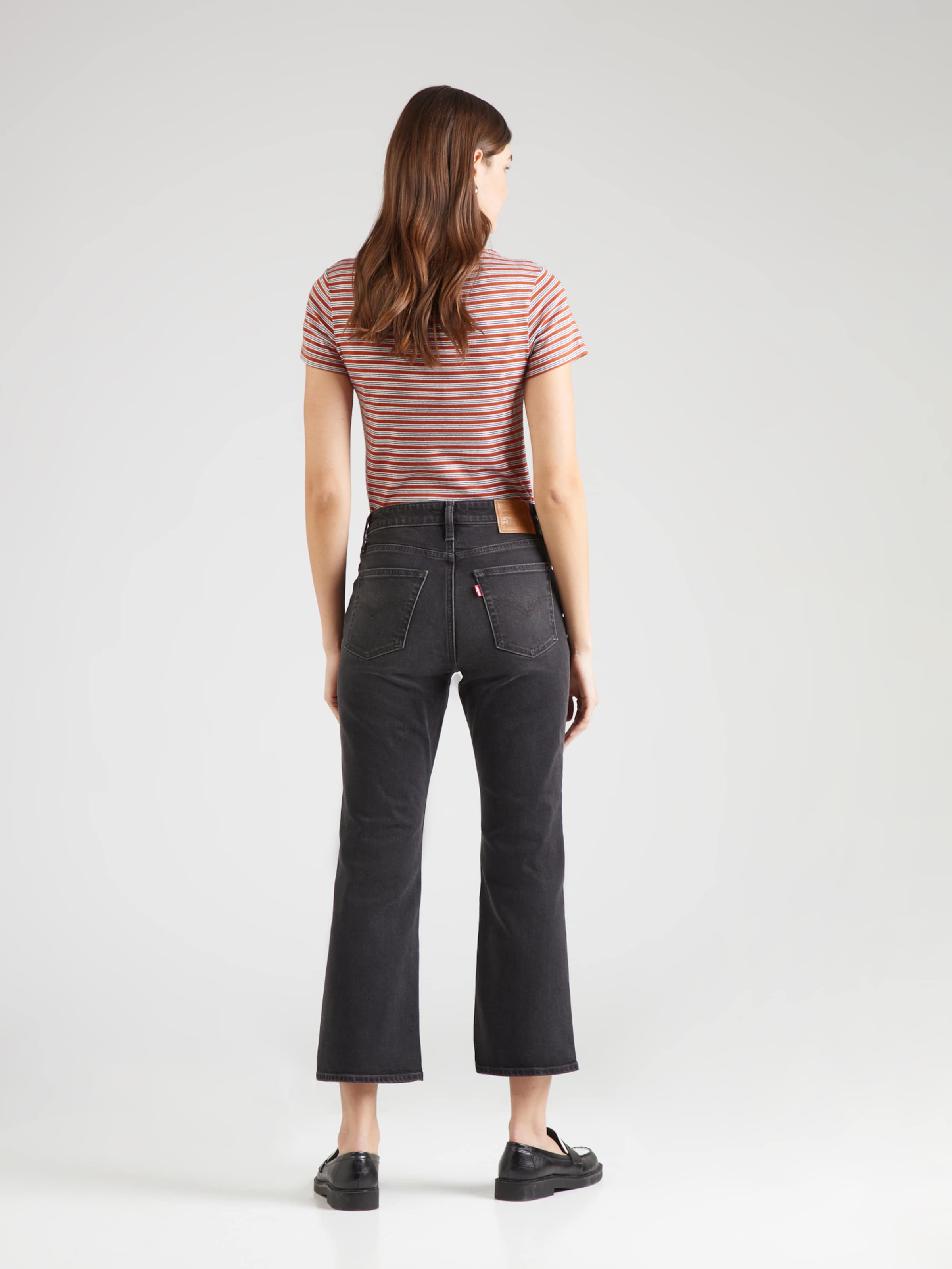 LEVI'S  Kavbojke '725 Kick Boot' črn denim