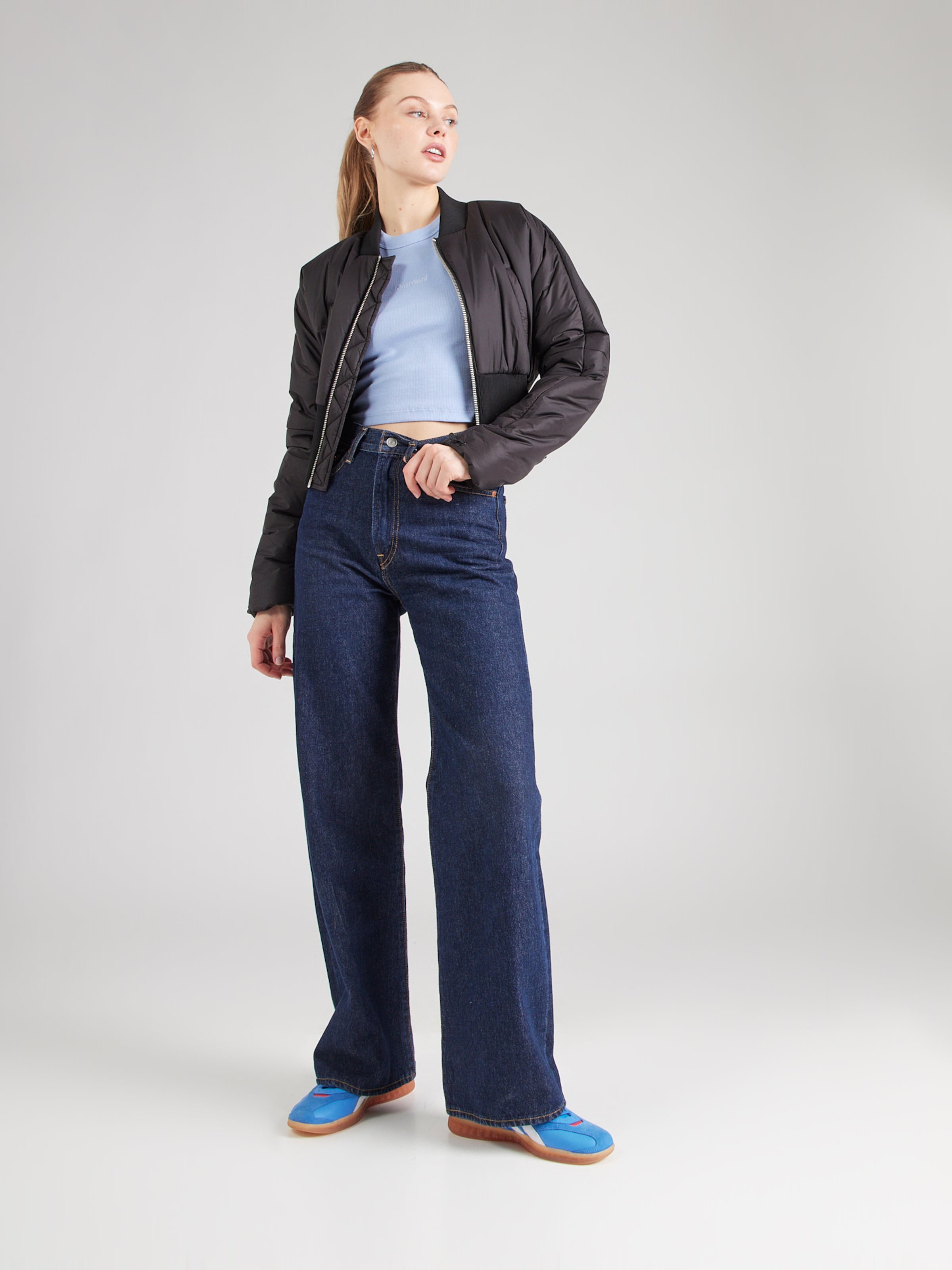 ELEMENT Majica 'YARNHILL' svetlo modra