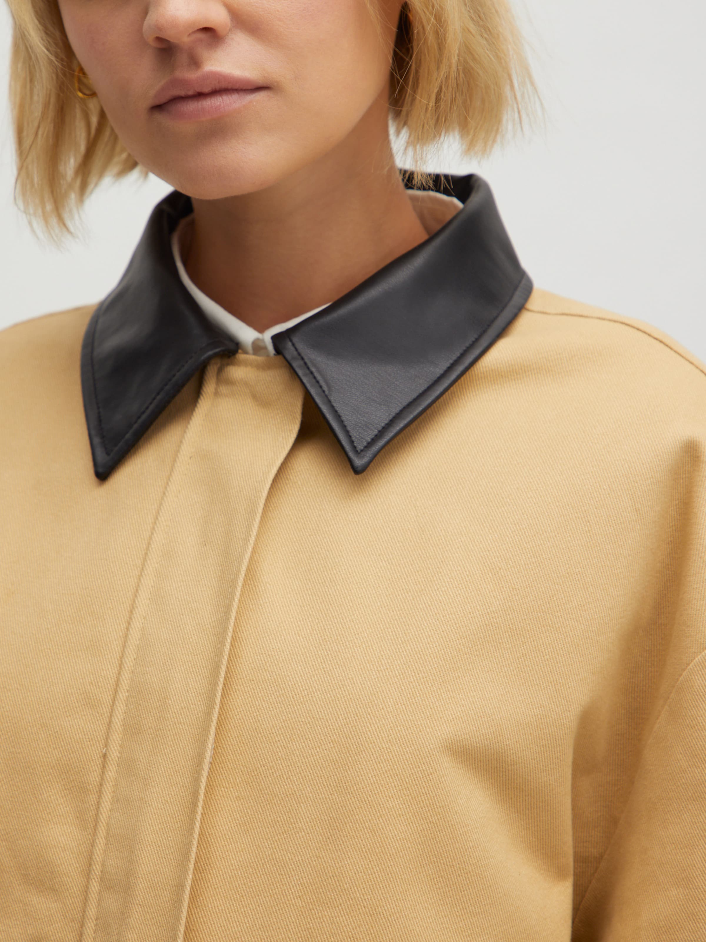 EDITED Prehodna jakna 'Sina' bež / črna