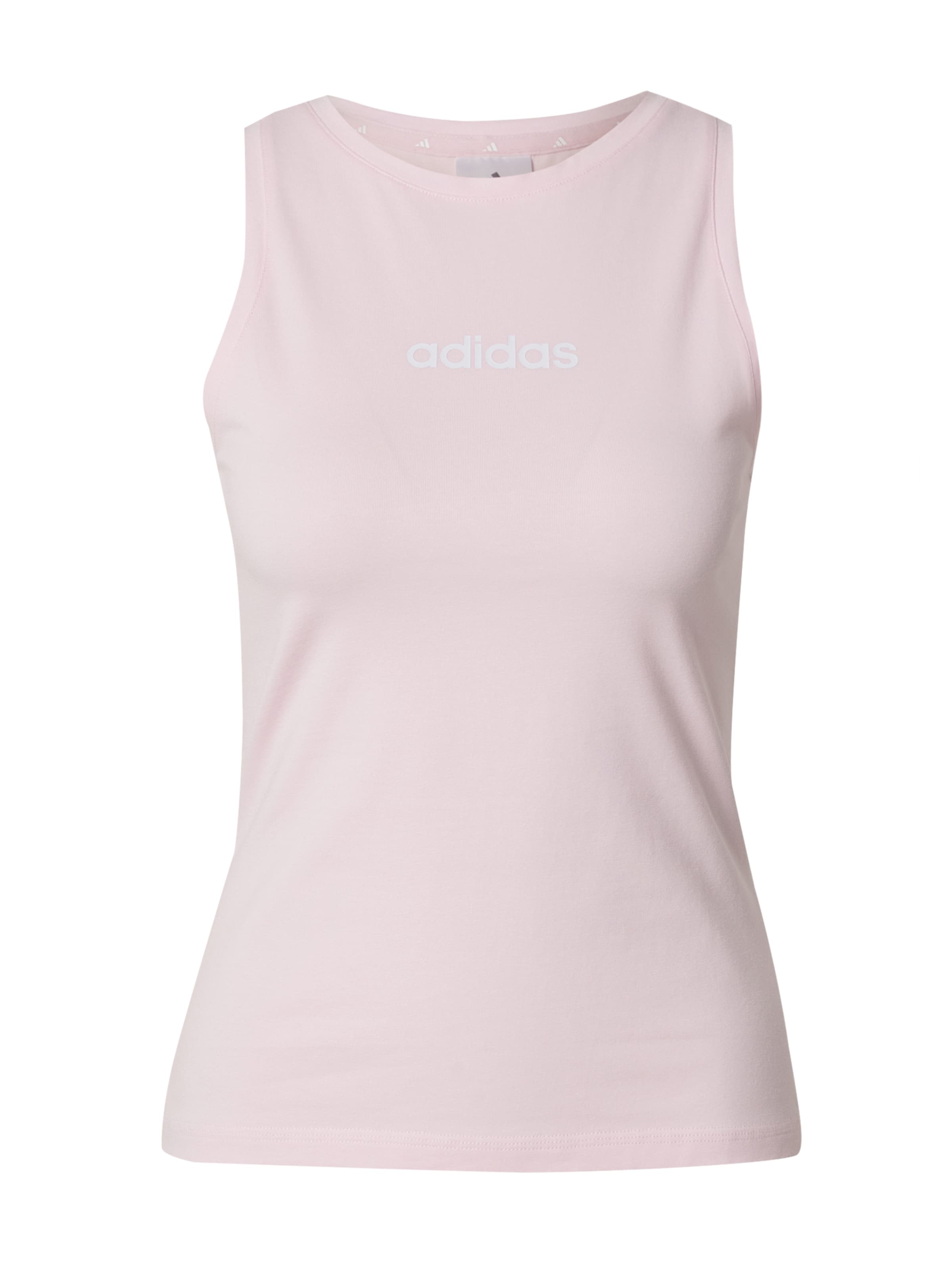 ADIDAS SPORTSWEAR Športni top 'Essentials' roza / bela