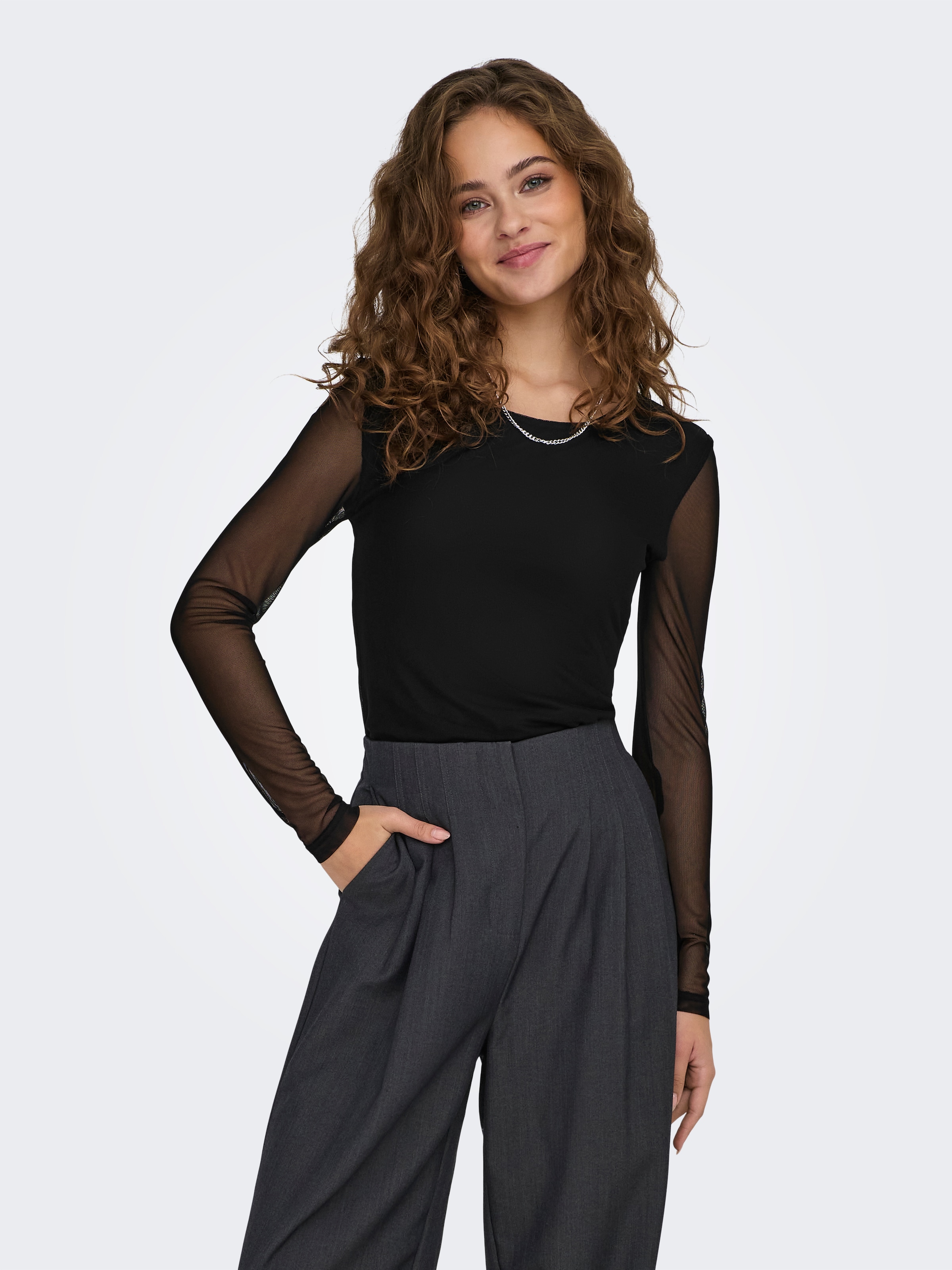 ONLY Bodi majica 'ONLTeressa' črna