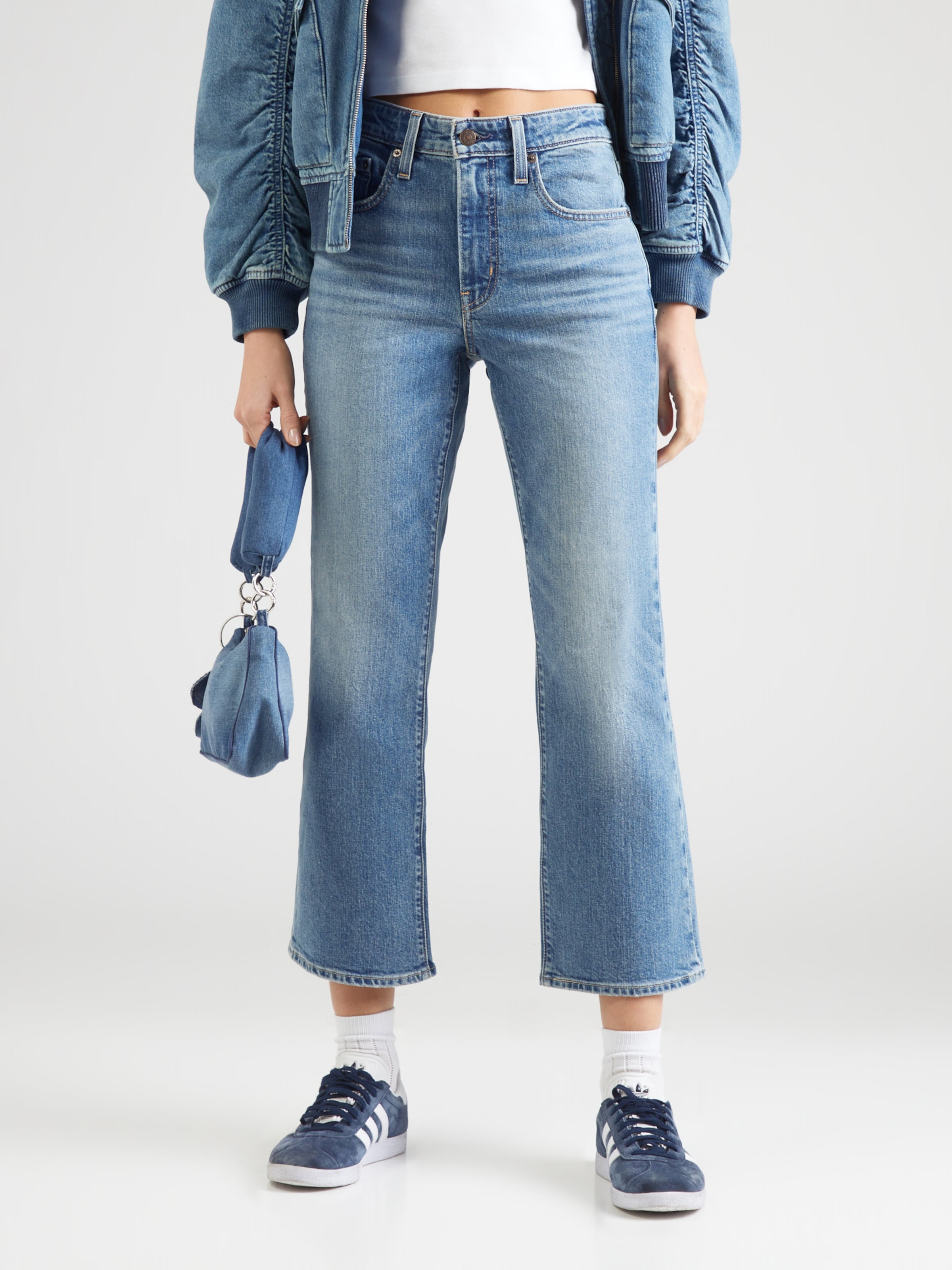 LEVI'S  Kavbojke '725 Kick Boot' moder denim