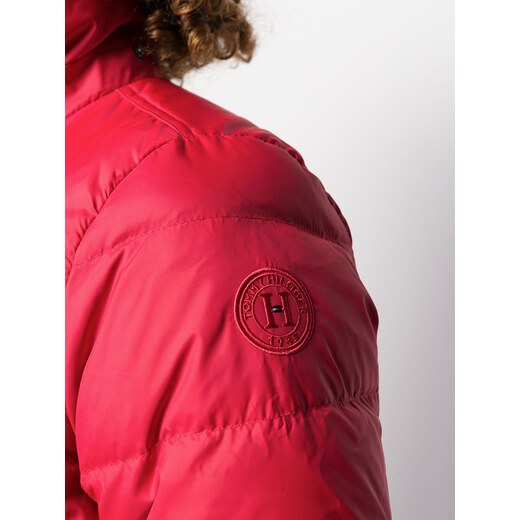 tommy hilfiger red parka