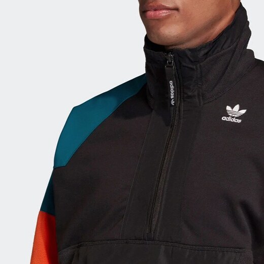 adidas fleece windbreaker