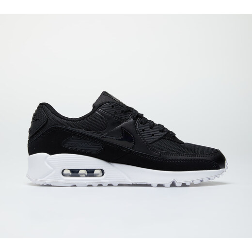 air max 90 black black white