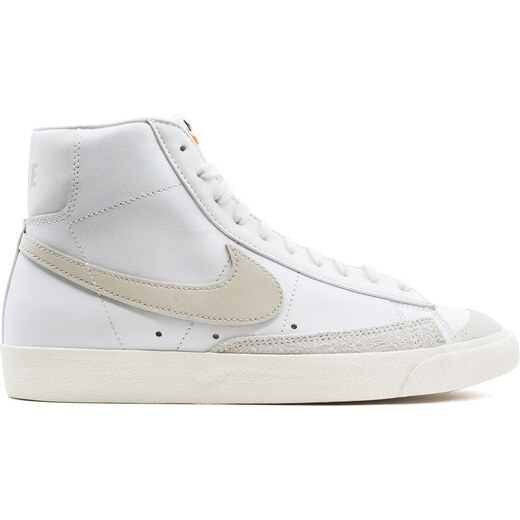 white nike mid blazer 77